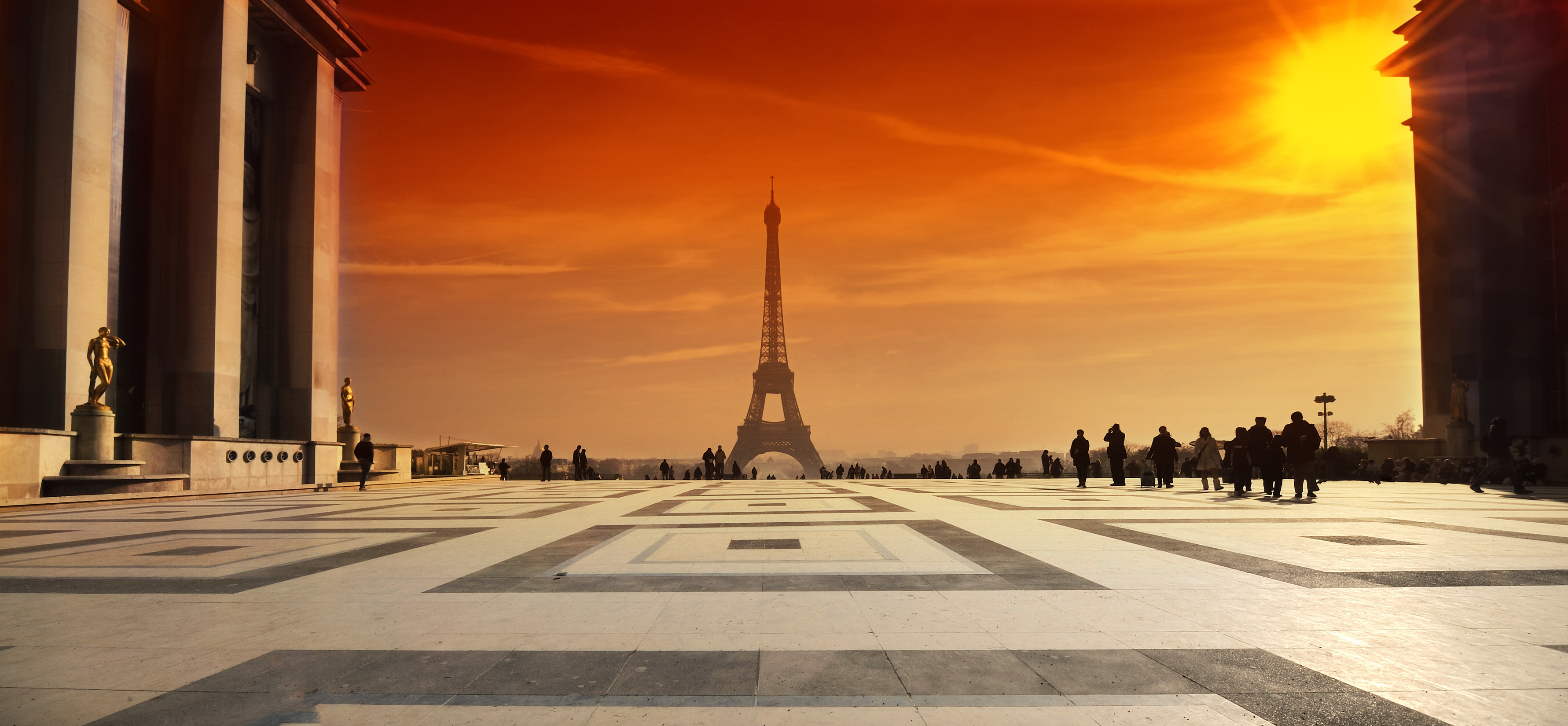 En juillet 2019, Paris a connu un ressenti digne du Maghreb. © Tilio &amp; Paolo, Adobe Stock
