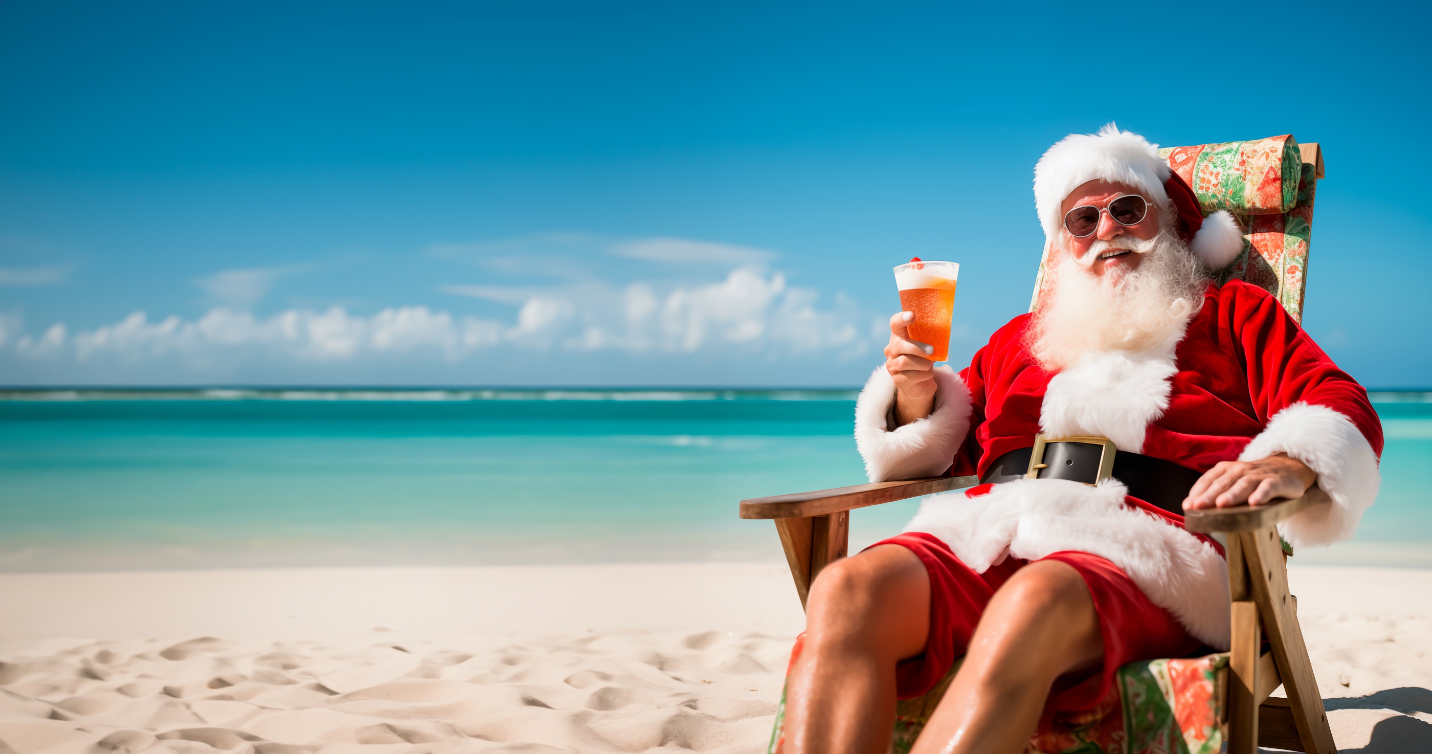 Le Père Noël risque d'avoir trop chaud le 25 décembre ! © Henjon, Adobe Stock