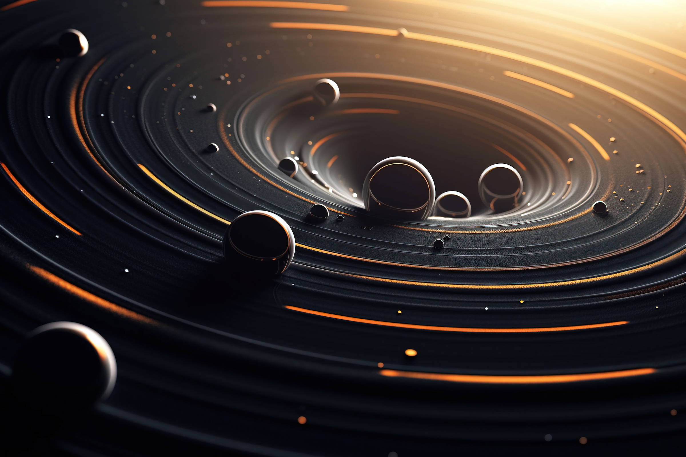 Une nouvelle théorie de la formation des planètes. © Alexandru, Adobe Stock