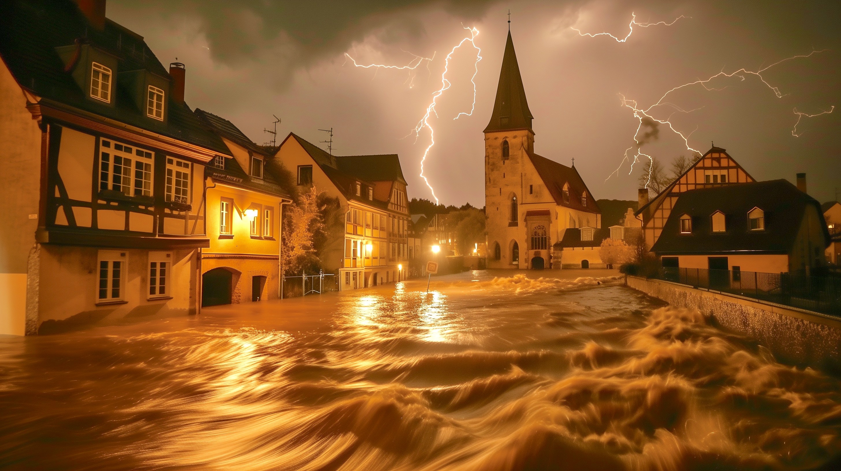 Des pluies orageuses très violentes vont probablement inonder une partie de l'Europe ces prochains jours. © Frank Gärtner, Adobe Stock