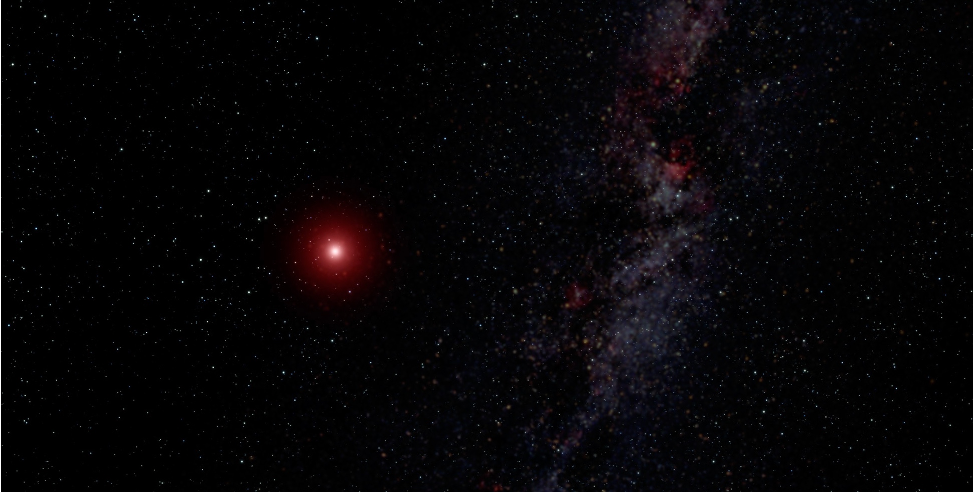 Illustration d’une naine rouge ultrafroide. © Nasa, ESA, G. Bacon (STScI)