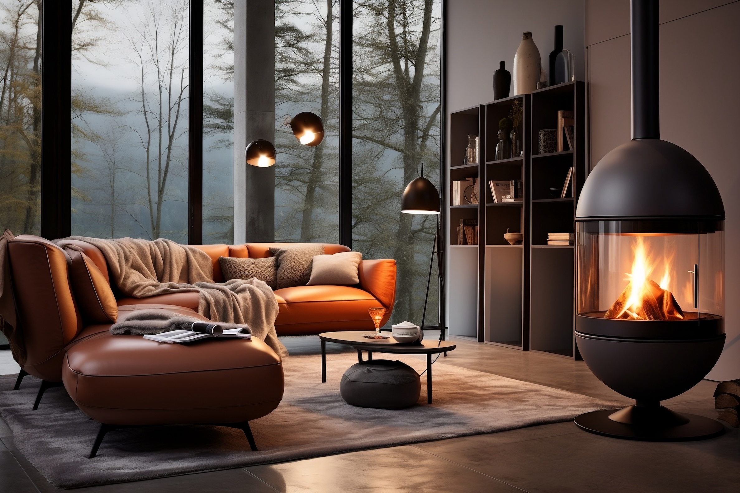 Le chauffage au bois est adopté par de nombreux foyers français. © Usmanify, Adobe Stock