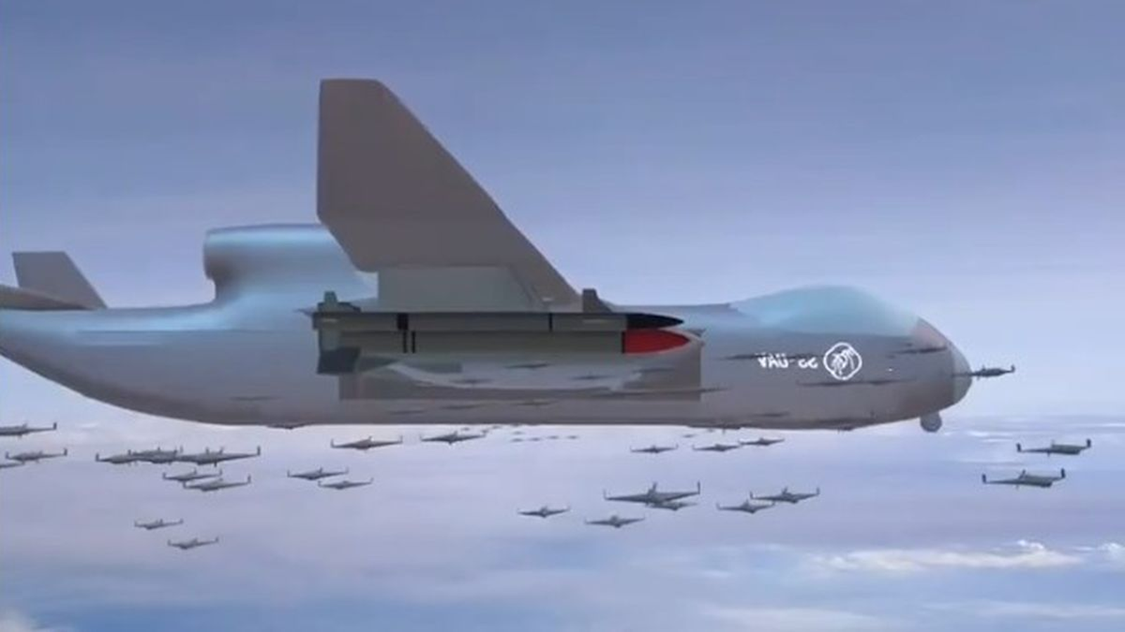 Ce drone porte-drones est inédit. © DR