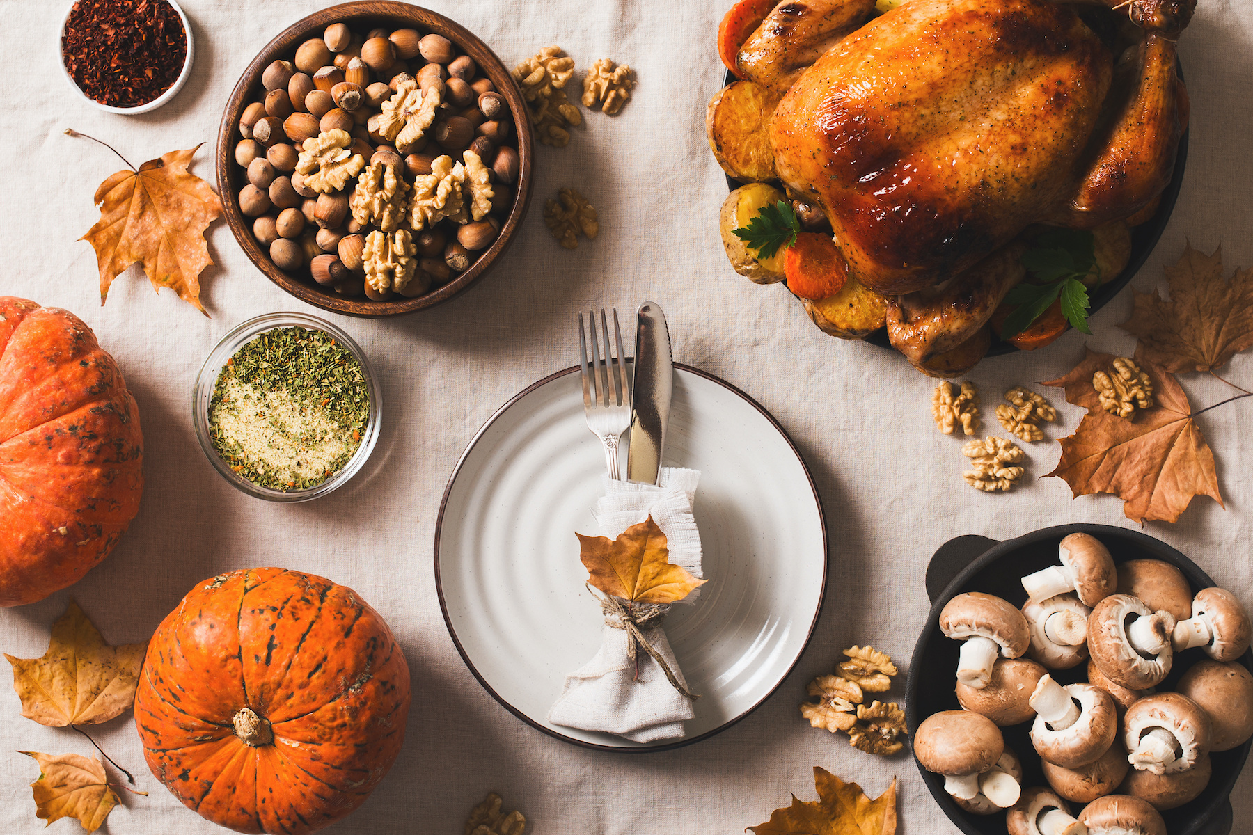 Courges, volaille, champignons et fruits de mer : que savourer en novembre ? © Denira, Adobe Stock