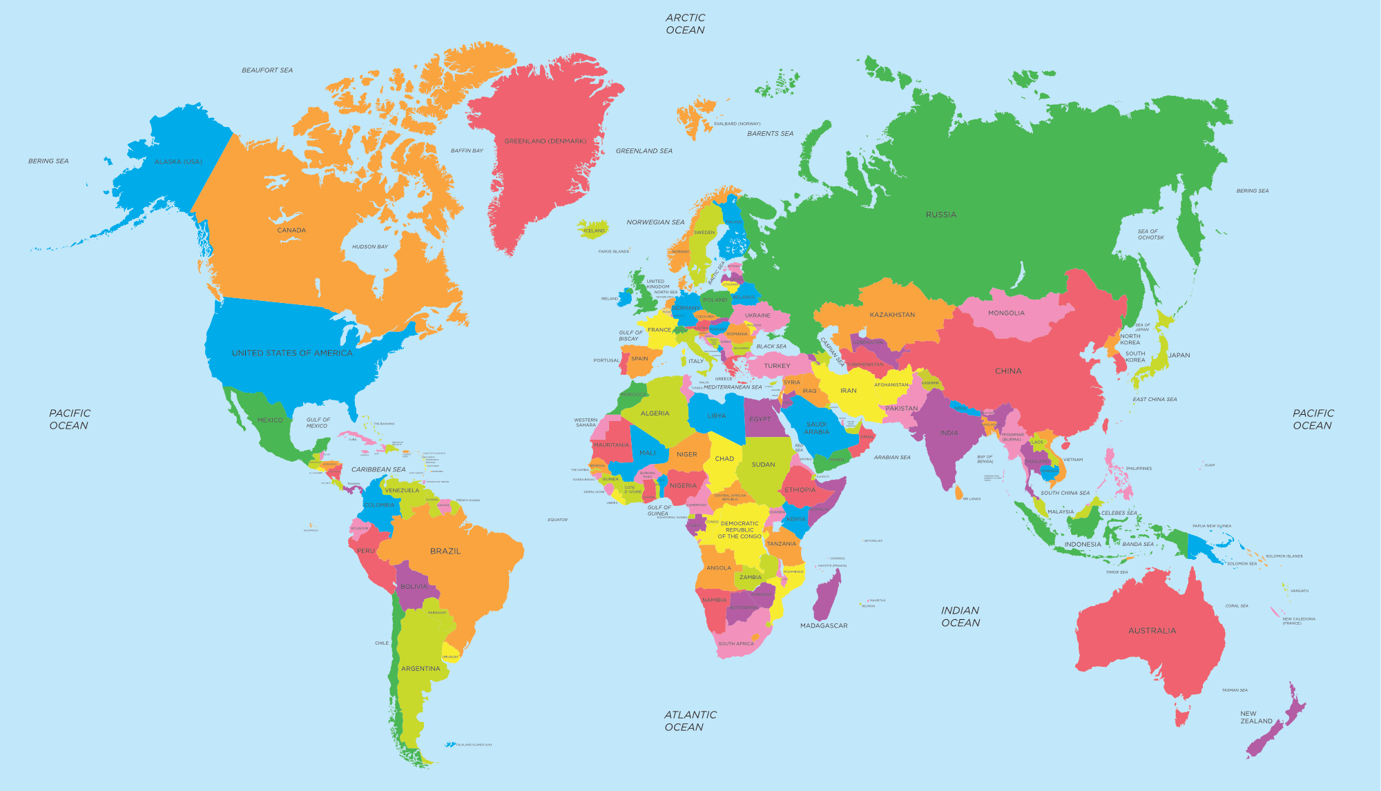 195 pays dans le monde sont considérés comme indépendants. © max_776, Adobe Stock