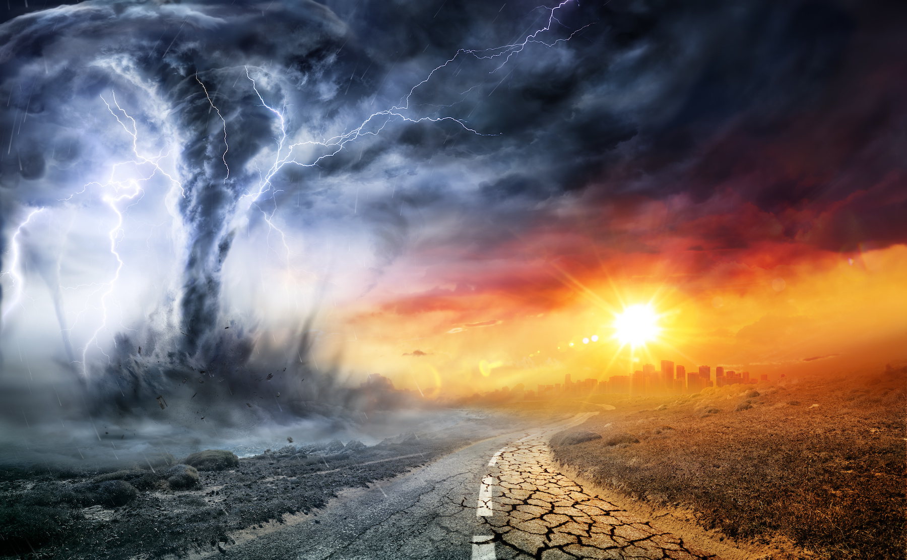Le réchauffement climatique accroît les phénomènes météorologiques intenses. ©&nbsp;Romolo Tavani, Adobe Stock