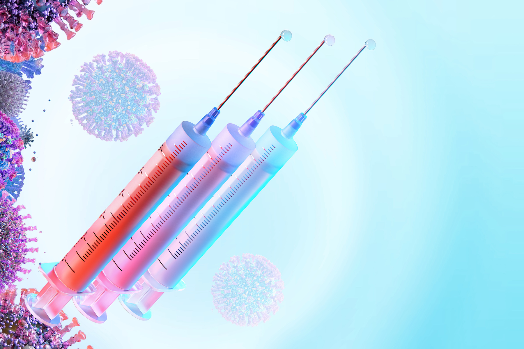 La vaccination donne-t-elle un avantage sélectif aux variants résistants ? © Corona Borealis, Adobe Stock
