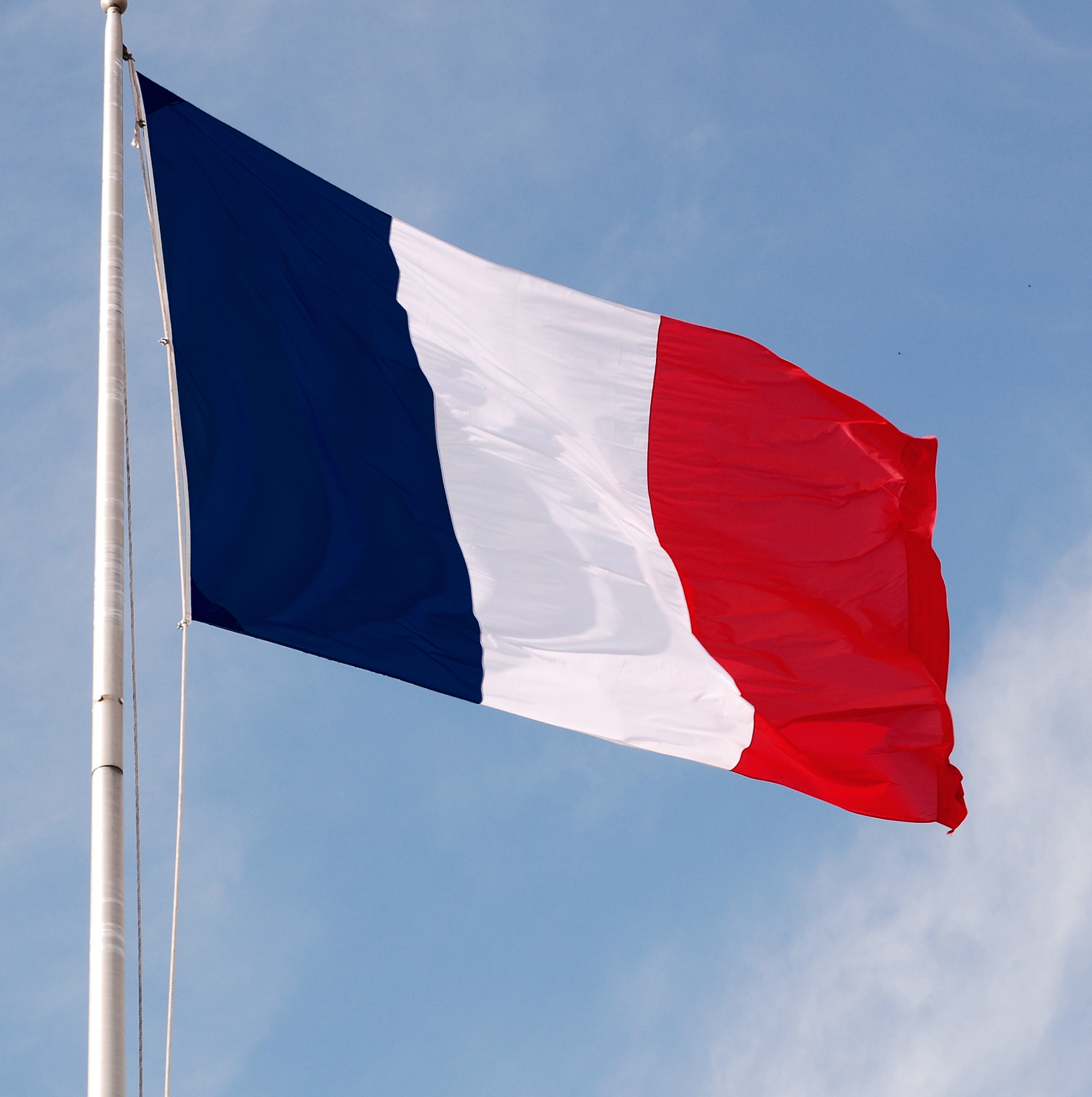 L'origine du drapeau français remonte à la Révolution de 1789. © Wox-globe-trotter, Wikimedia Commons, Domaine public