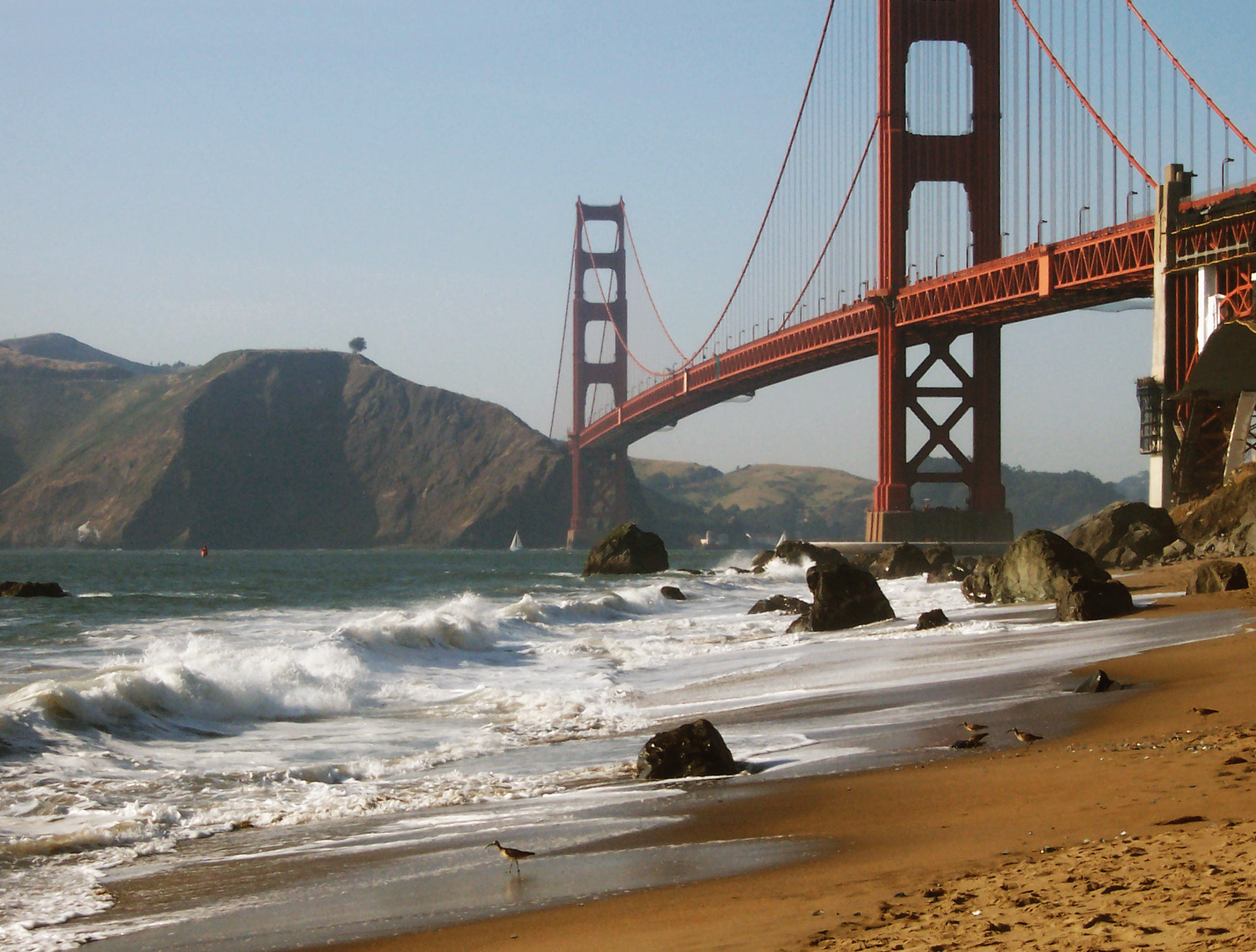 Le tumultueux détroit du Golden Gate de San Francisco © Tysto, Wikimédia, CC by-sa&nbsp;3.0