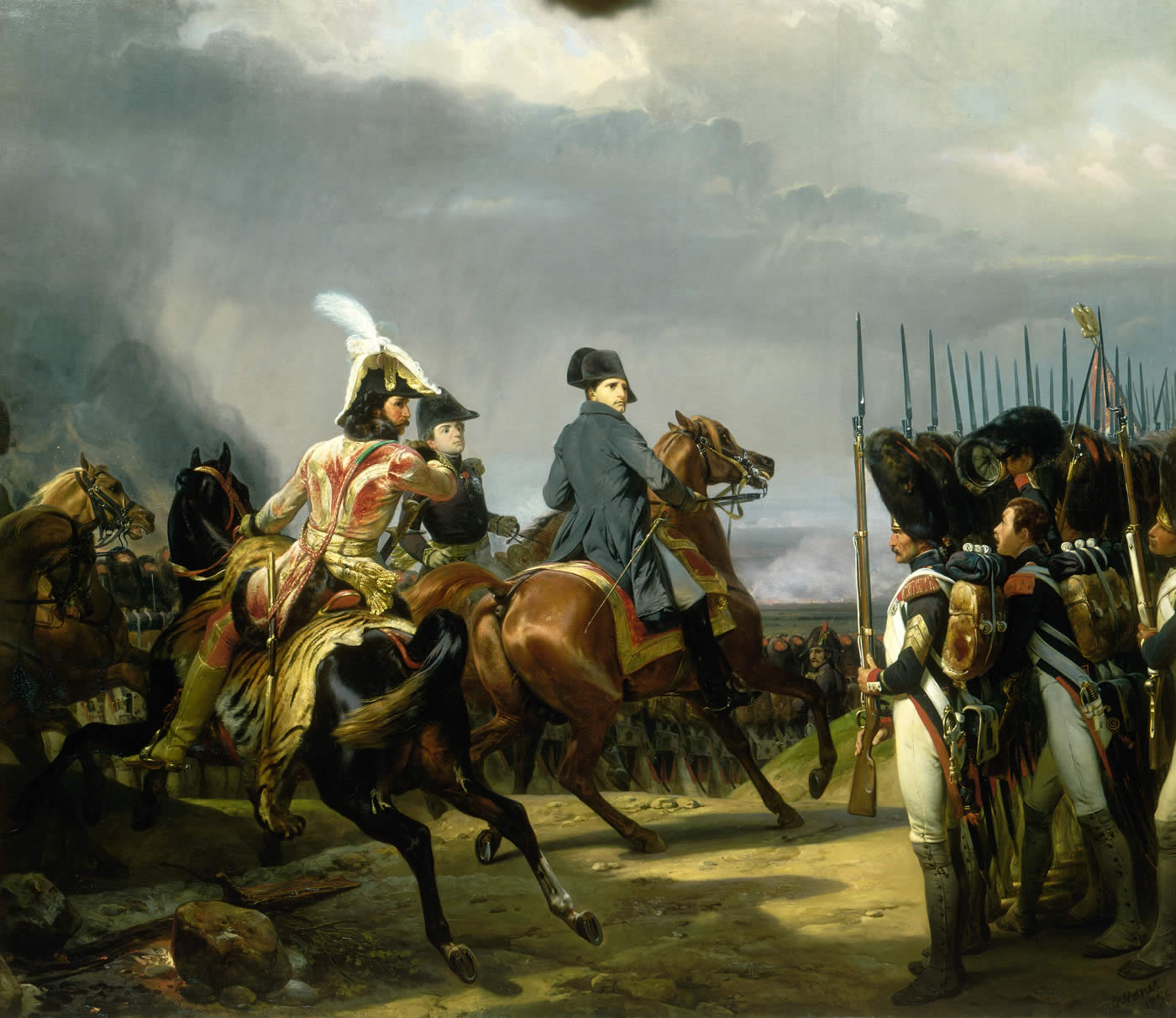 Le 14 octobre 1806, Napoléon Bonaparte a remporté la bataille d'Iéna face à l'armée prussienne. © Horace Vernet, Wikimedia Commons, DP