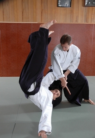 L'aïkido est un art martial qui permet de maîtriser le stress et de travailler l'endurance physique. © FFAAA