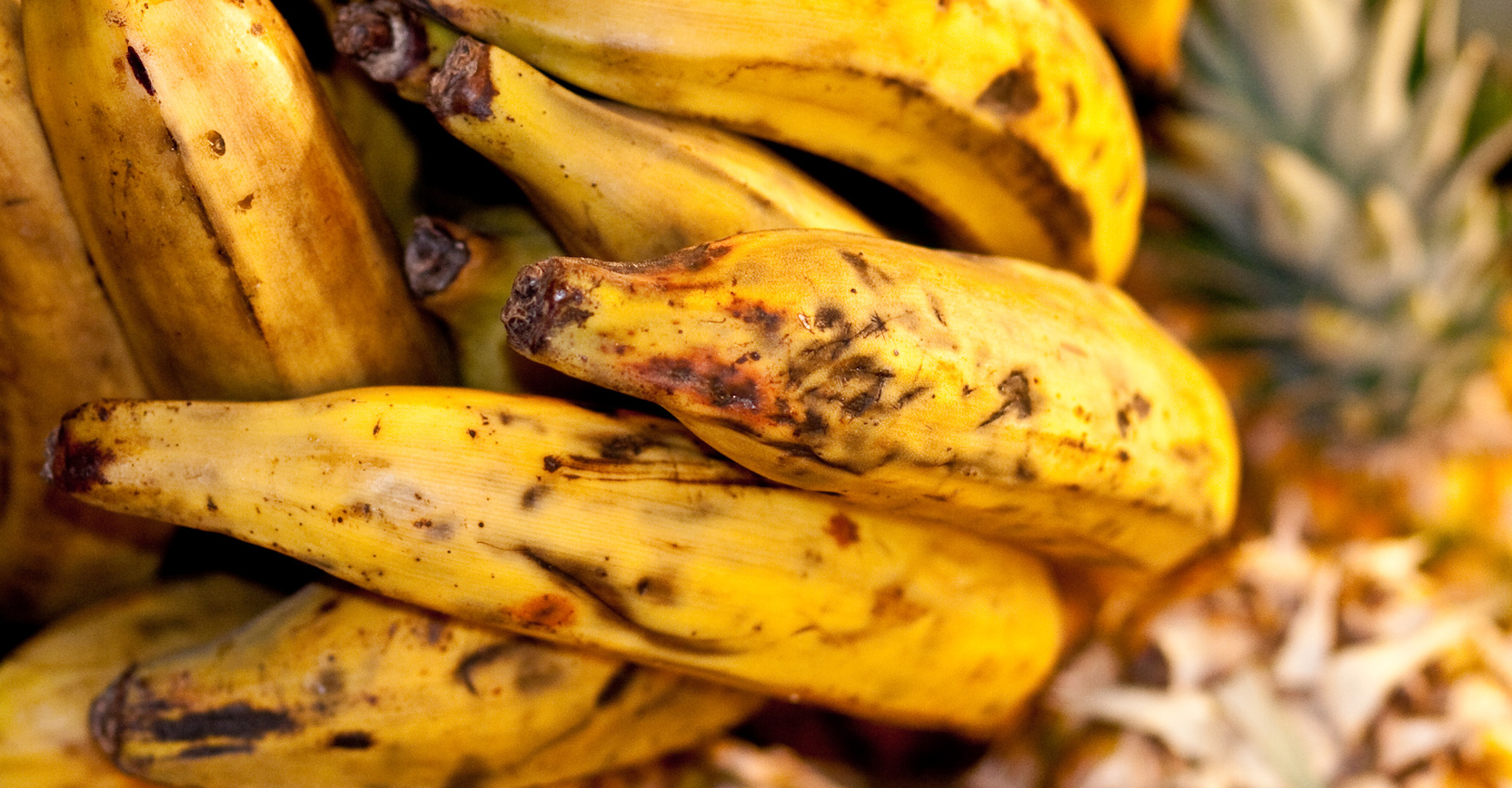 Les bananes noircies ne sont pas du goût de tout le monde. Derrière cette couleur peu avenante, une réaction chimique. © FineBokeh, Fotolia