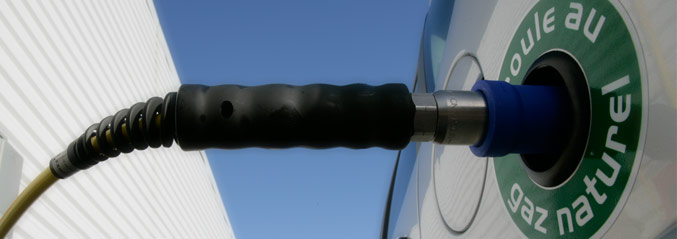 Le GNV est un carburant alternatif à l'essence et au gasoil. © mktb.factosoft.com
