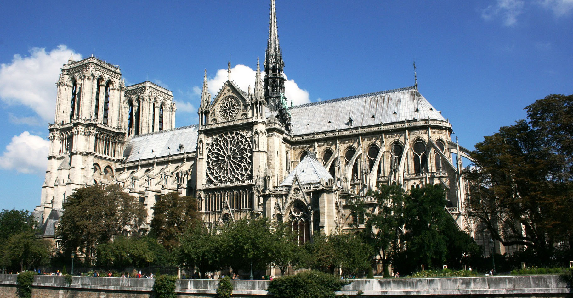 La construction de Notre-Dame de Paris débuta en 1163. © 139904, Pixabay, DP