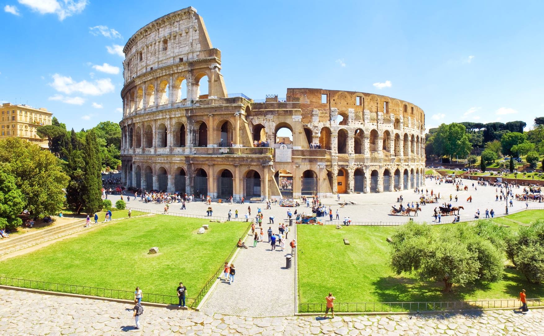 Rome et ses monuments célèbres. © fabiomax, Fotolia