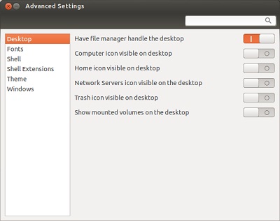 L'utilitaire&nbsp;Gnome Tweak Tool&nbsp;modifie les fichiers de configuration d'Ubuntu en listant toutes les options habituelles applicables à l'environnement Gnome. Toutes les modifications sont facilement restaurables, pour peu que vous reteniez quel était l'état de départ. © Guénaël Pépin