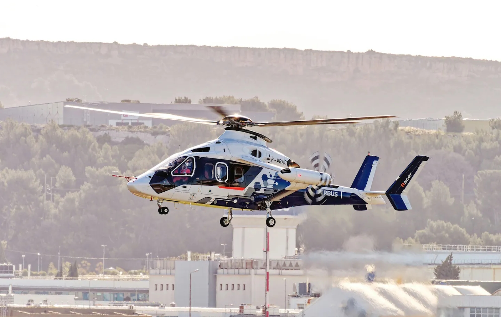Le Racer a réalisé son premier vol à Marignane. © Airbus Helicopters