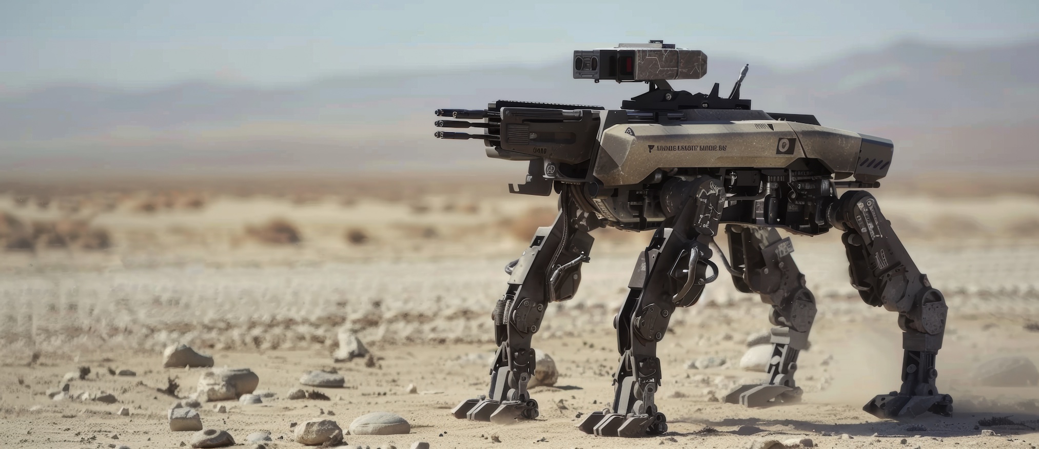 La Chine veut armer des robots-chiens avec des bombes thermobariques. © PAOLO, Adobe Stock