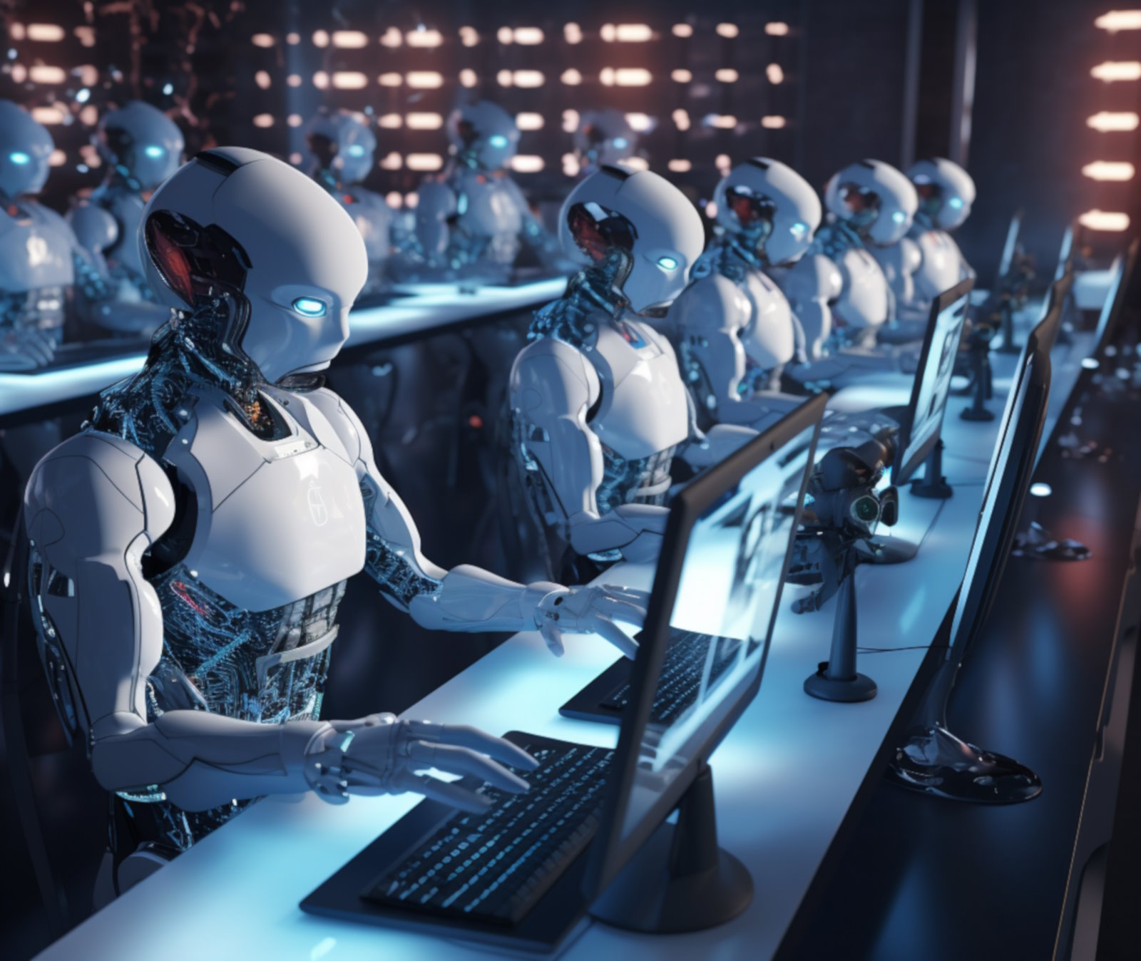 Des cybercriminels créent de nouvelles intelligences artificielles spécialisées dans les arnaques. © Midjourney, @Blastxs