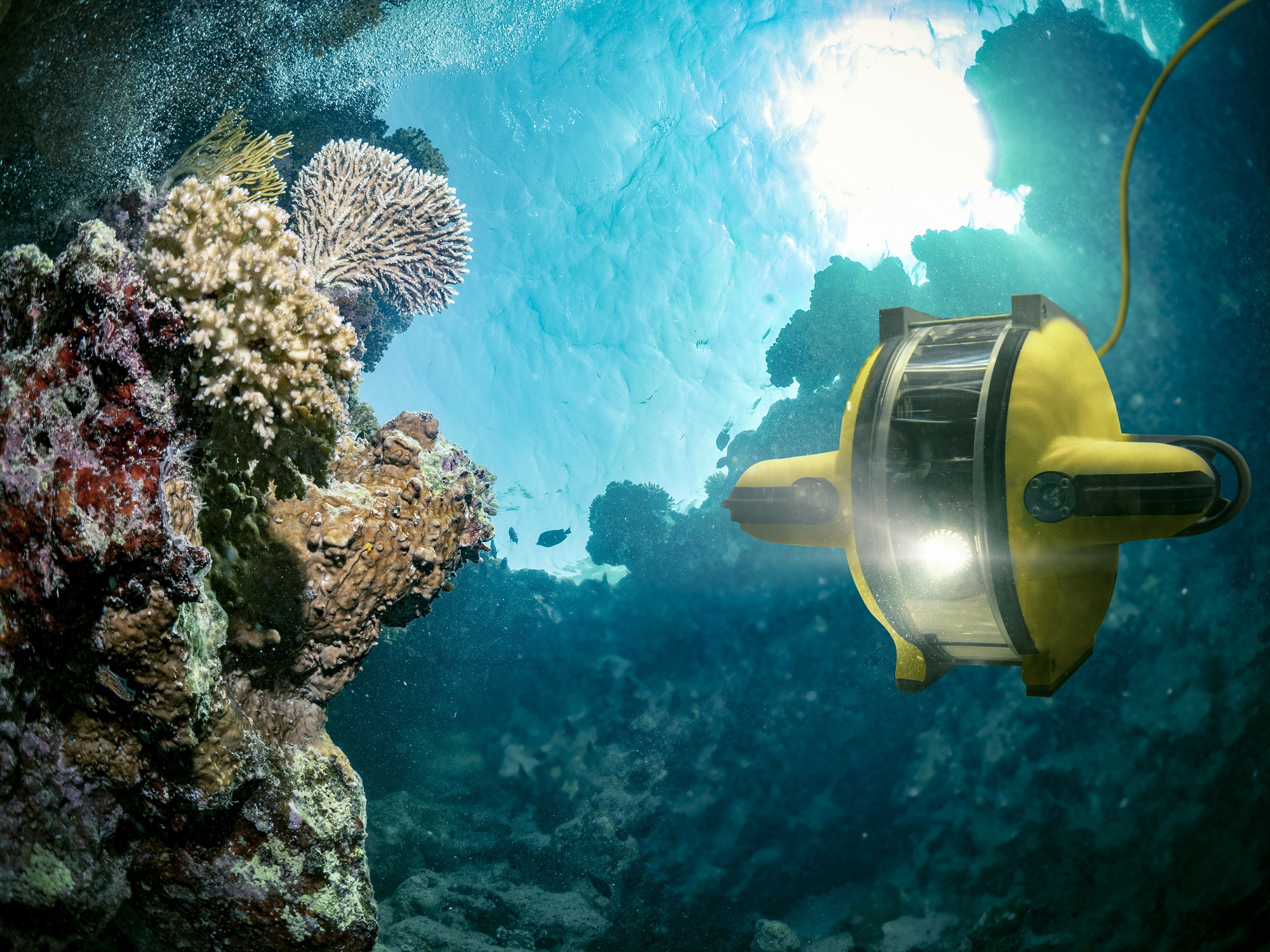 La robotique d’exploration permet à l’homme d’aller là où lui ne peut pas. Sous l'eau, dans les airs, ou lors de catastrophes terrestres, la robotique d’exploration ouvre de nombreuses voies de recherche. © Sven Bachstroem, Adobe Stock.