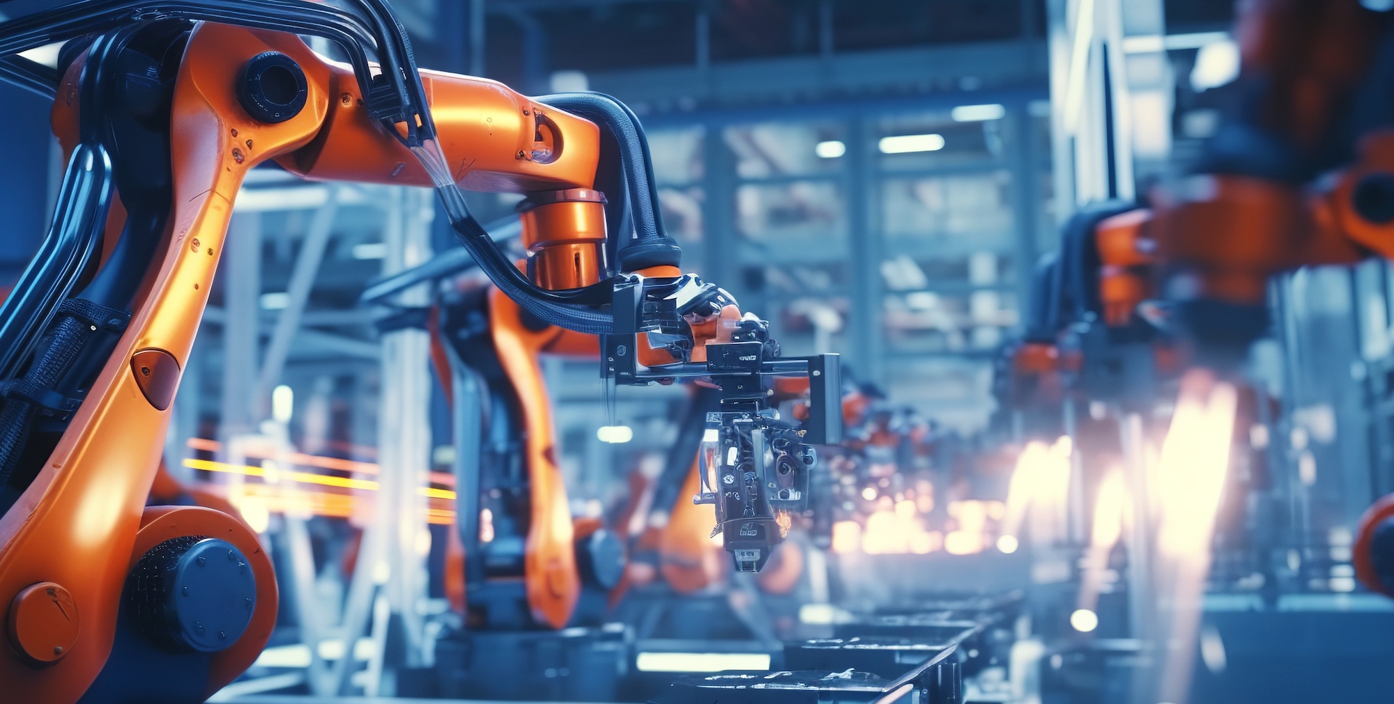 Une giga usine à Singapour où travaillent 200 robots assembleurs et fermiers. © Awesome, Adobe Stock