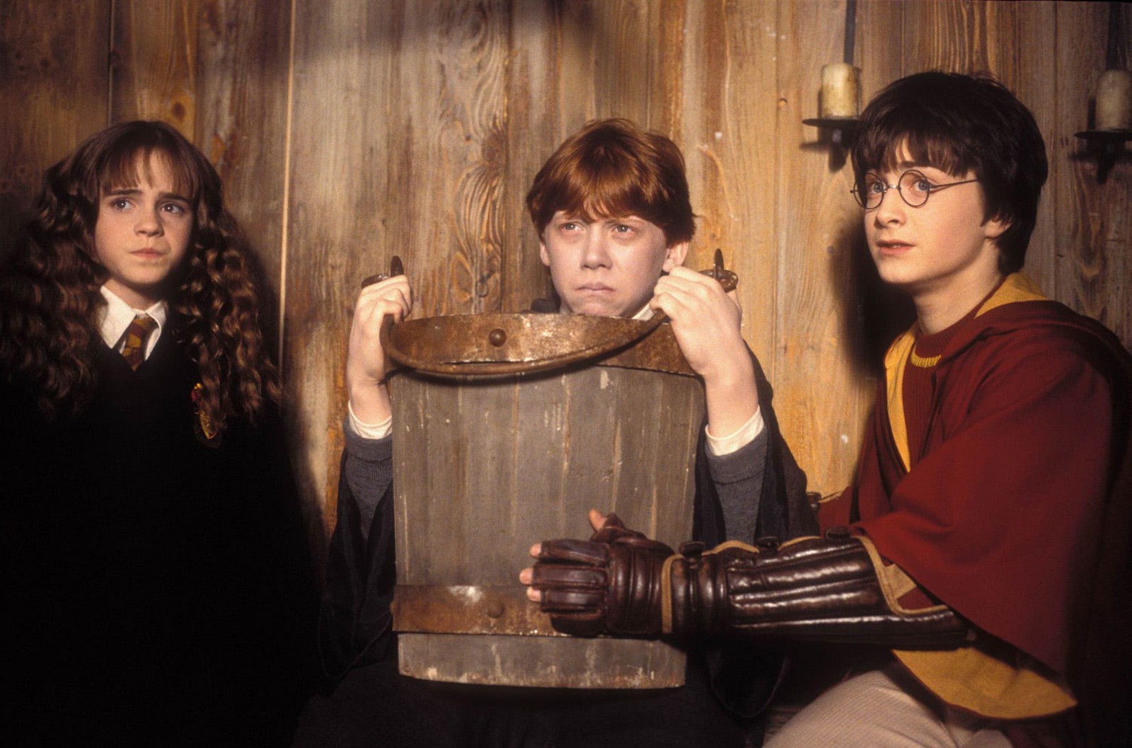 Dans la saga Harry Potter, Ron Weasley est frappé par le sort crache-limace. Heureusement, les limaces vomies par le sorcier n'étaient pas infestées par des parasites mortels. © Harry Potter, Universal Studio