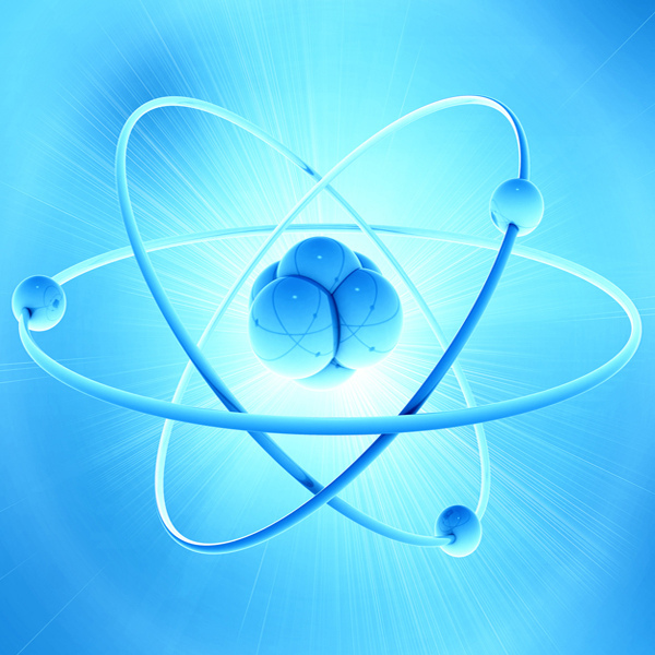 Avec les protons, les neutrons forment le noyau d'un atome, celui-ci étant entouré d'électrons. © Argonne National Laboratory, Flickr, CC by-nc-sa 2.0