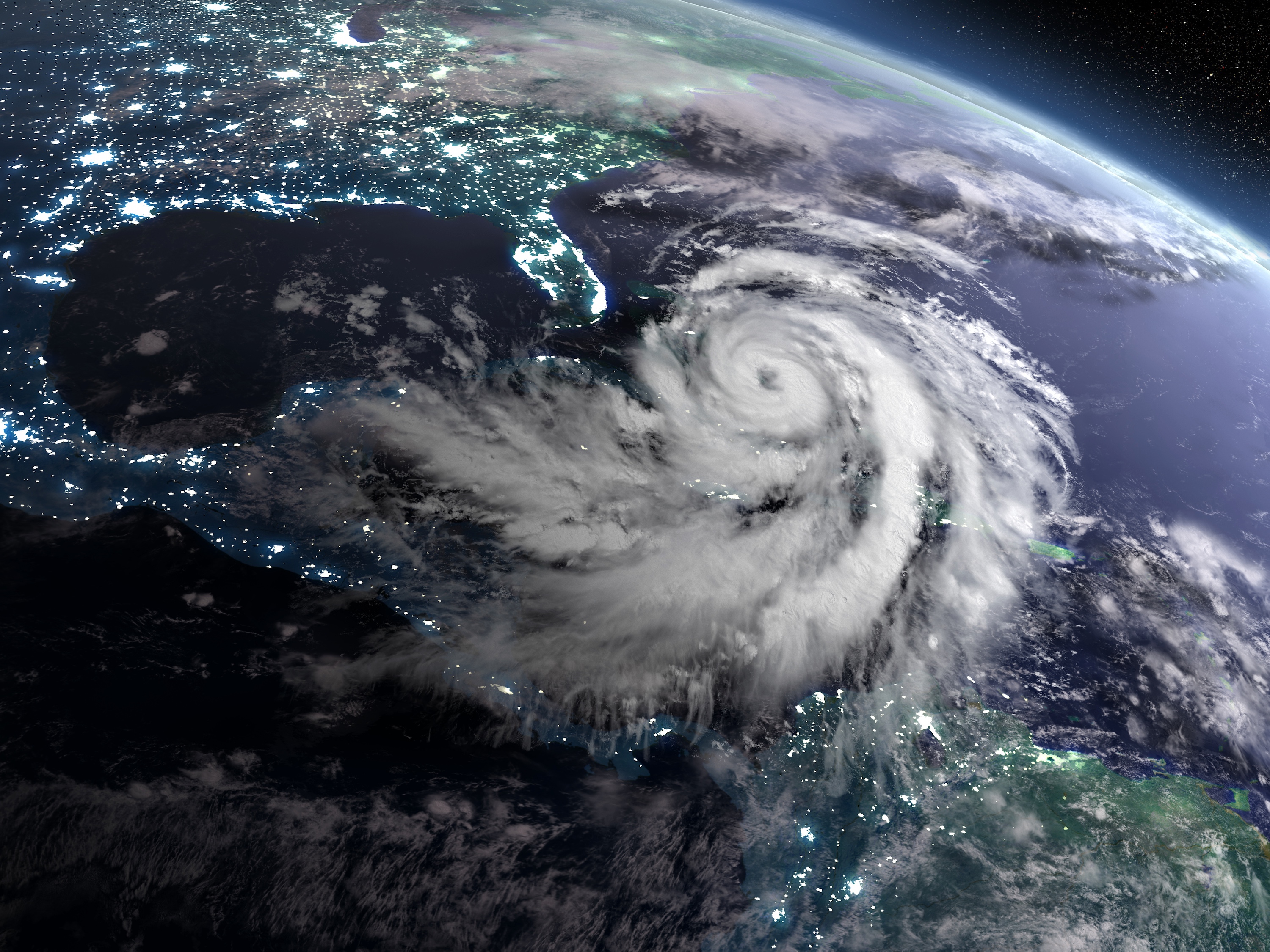 Depuis deux&nbsp;mois, aucun phénomène cyclonique ne s'est formé dans l'Atlantique Nord. © harvepino, Adobe Stock