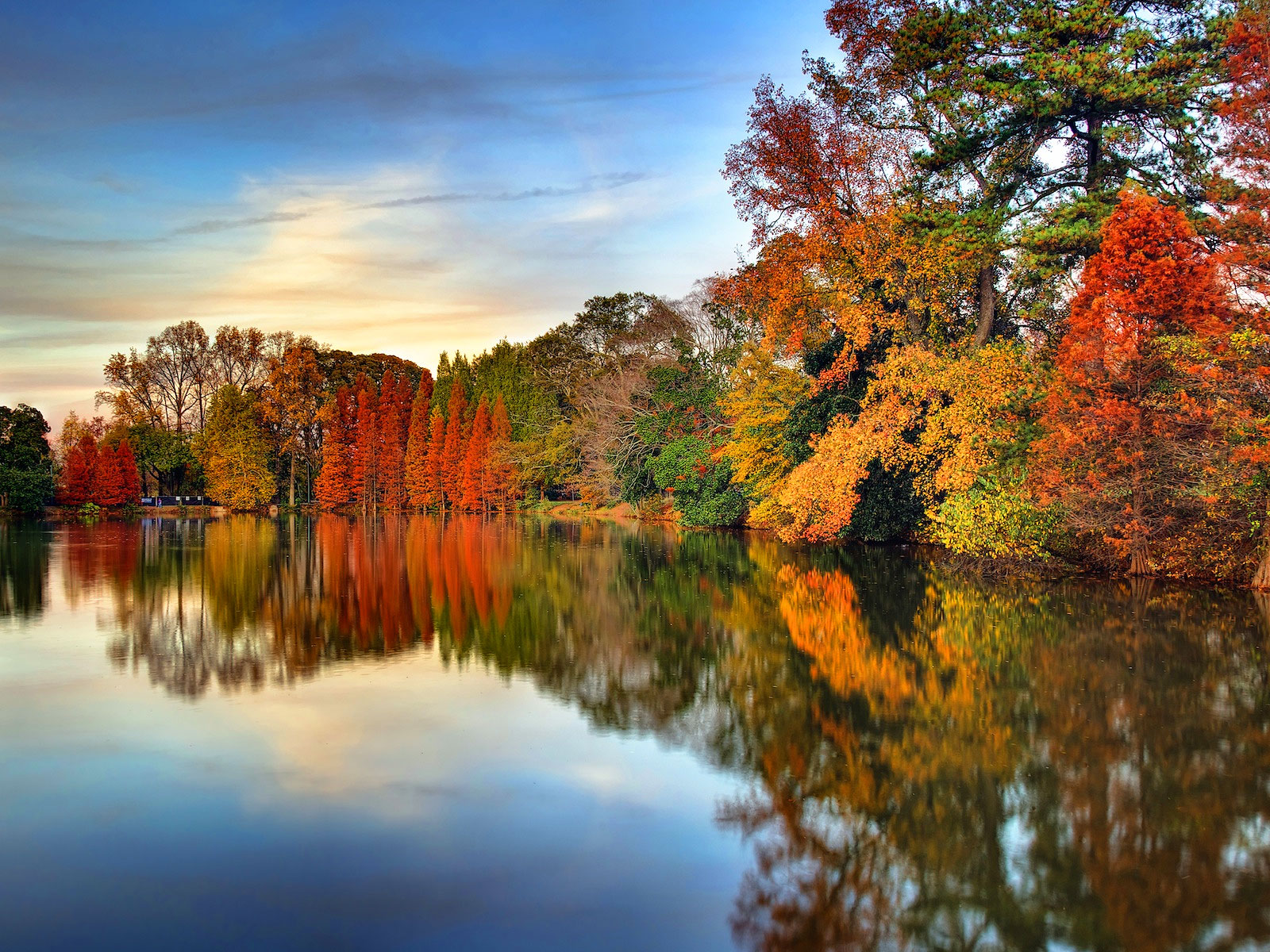 Automne sur le Lac Clara Meer - Atlanta