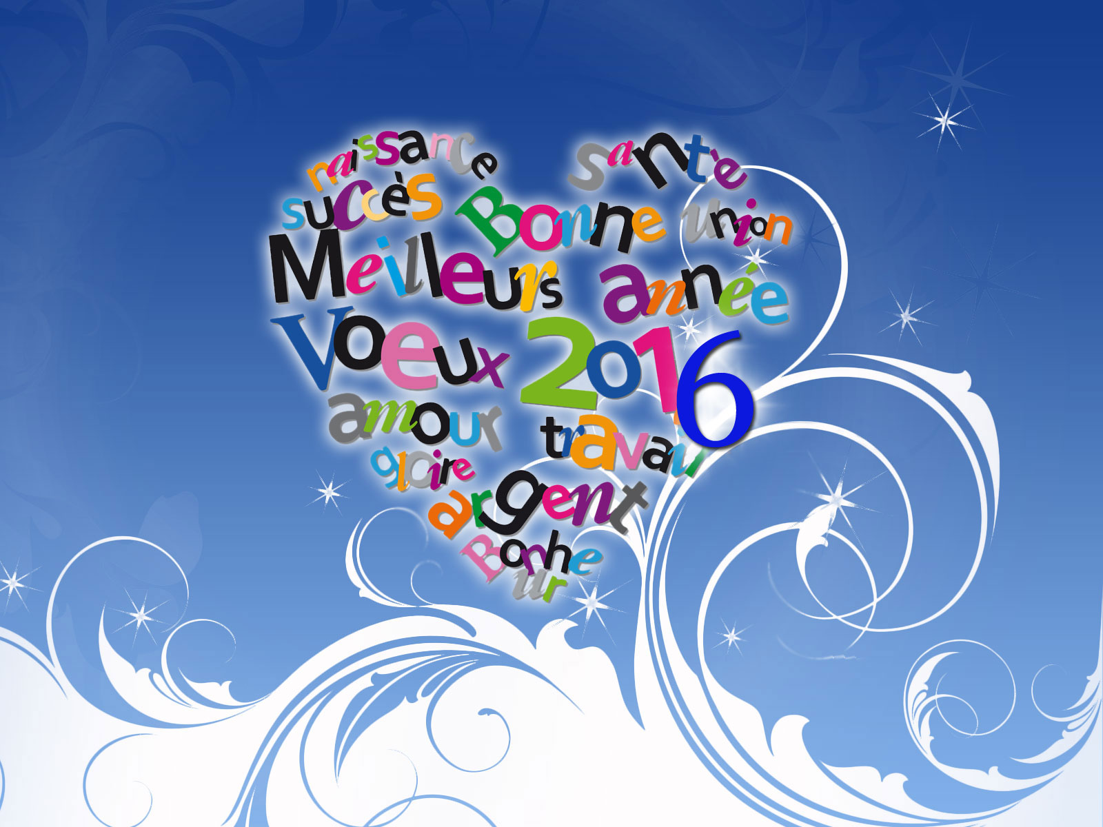 Bonne année, tous nos voeux
