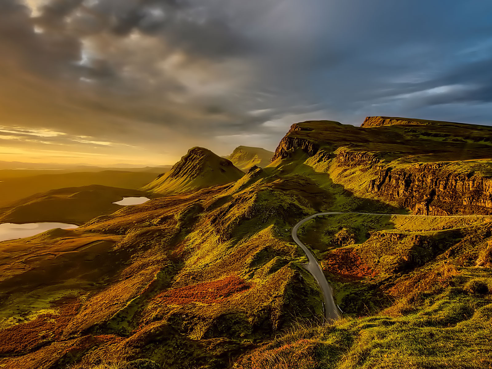 Paysage envoûtant des Highlands en Écosse