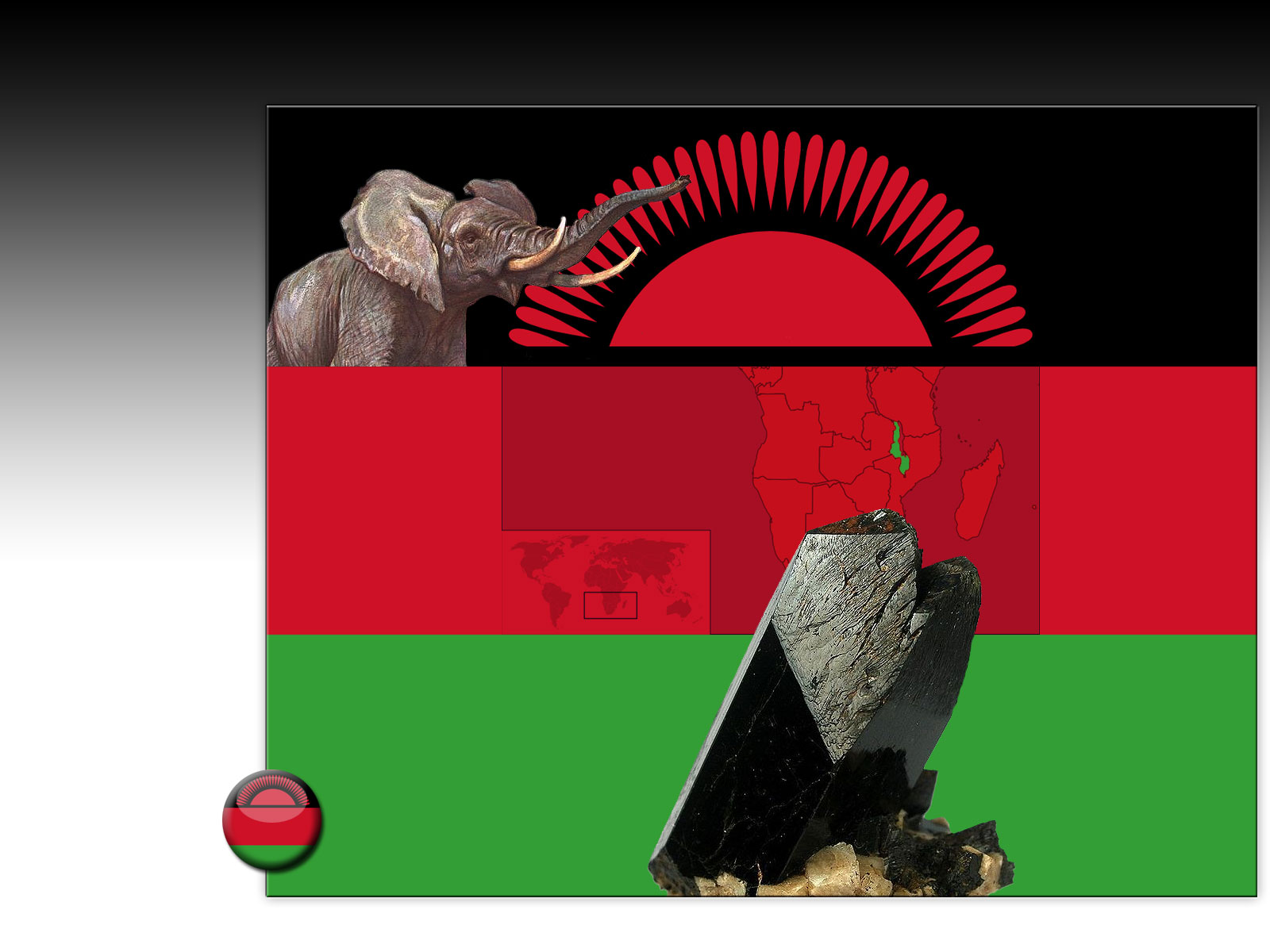 Drapeau : Malawi