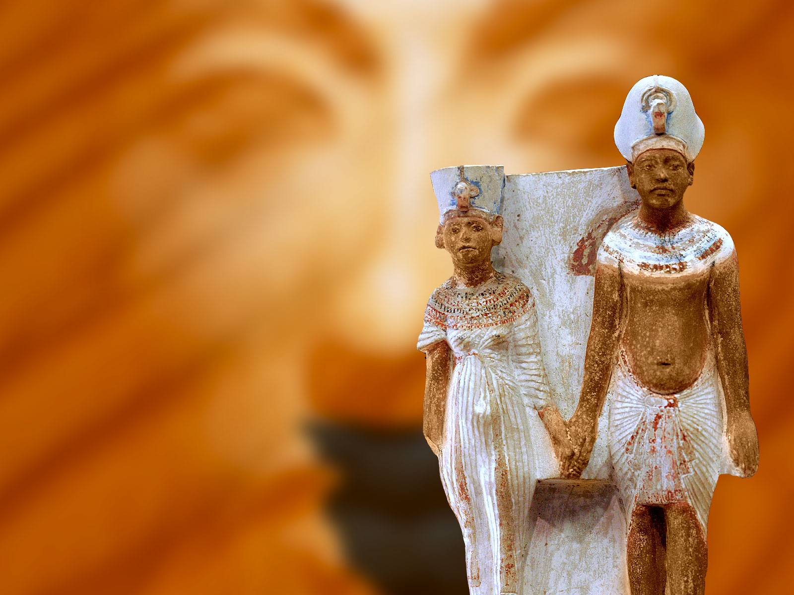 Akhénathon et Nefertiti