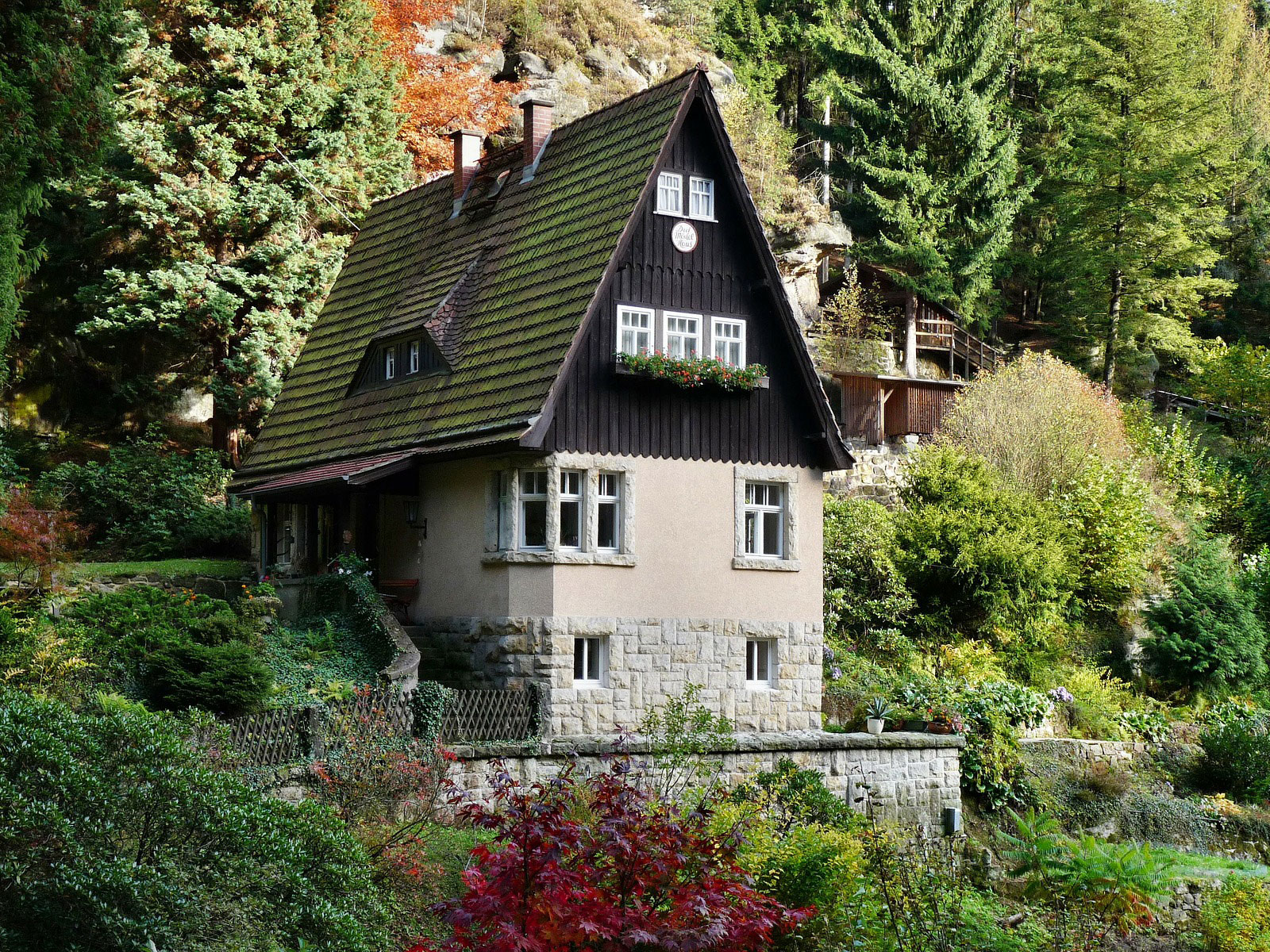 La maison des Trois Filles, Suisse.