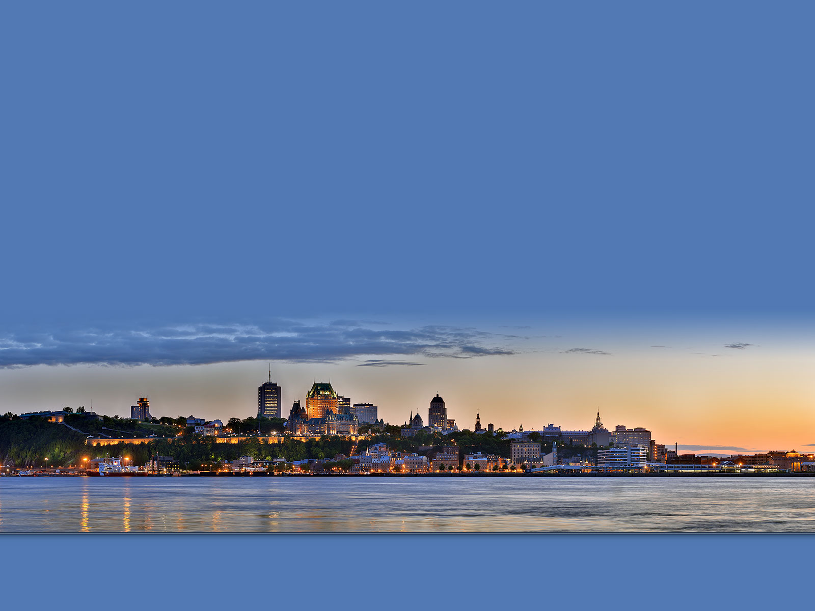 Panorama de la Ville de Québec - Canada