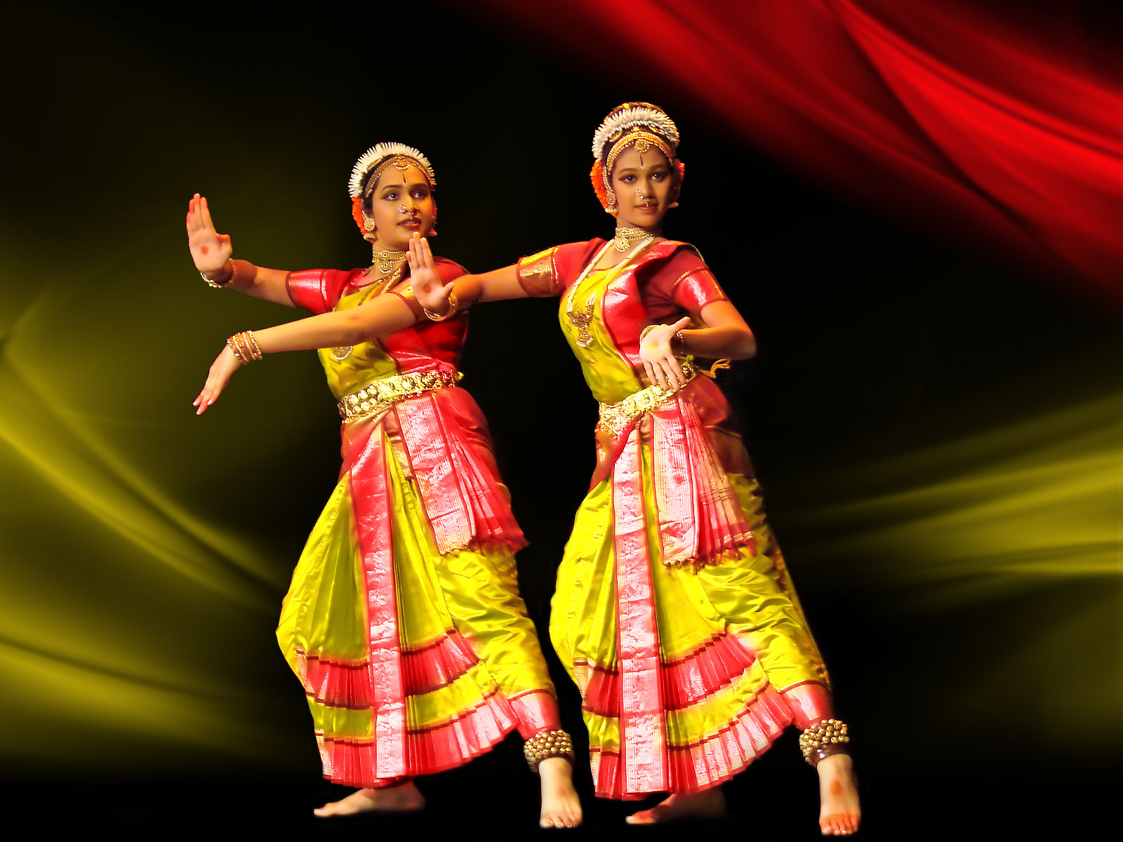 Danseuses de Kuchipudi - Inde