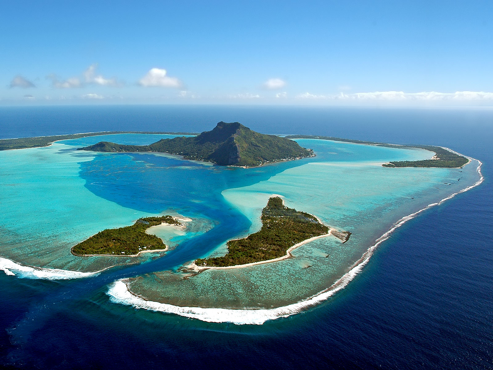 Maupiti, île faisant partie des îles Sous-le-Vent