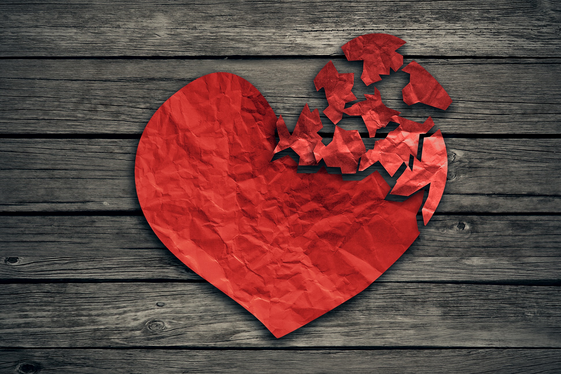 Une émotion heureuse trop forte peut aussi malmener le cœur... © pathdoc, Shutterstock