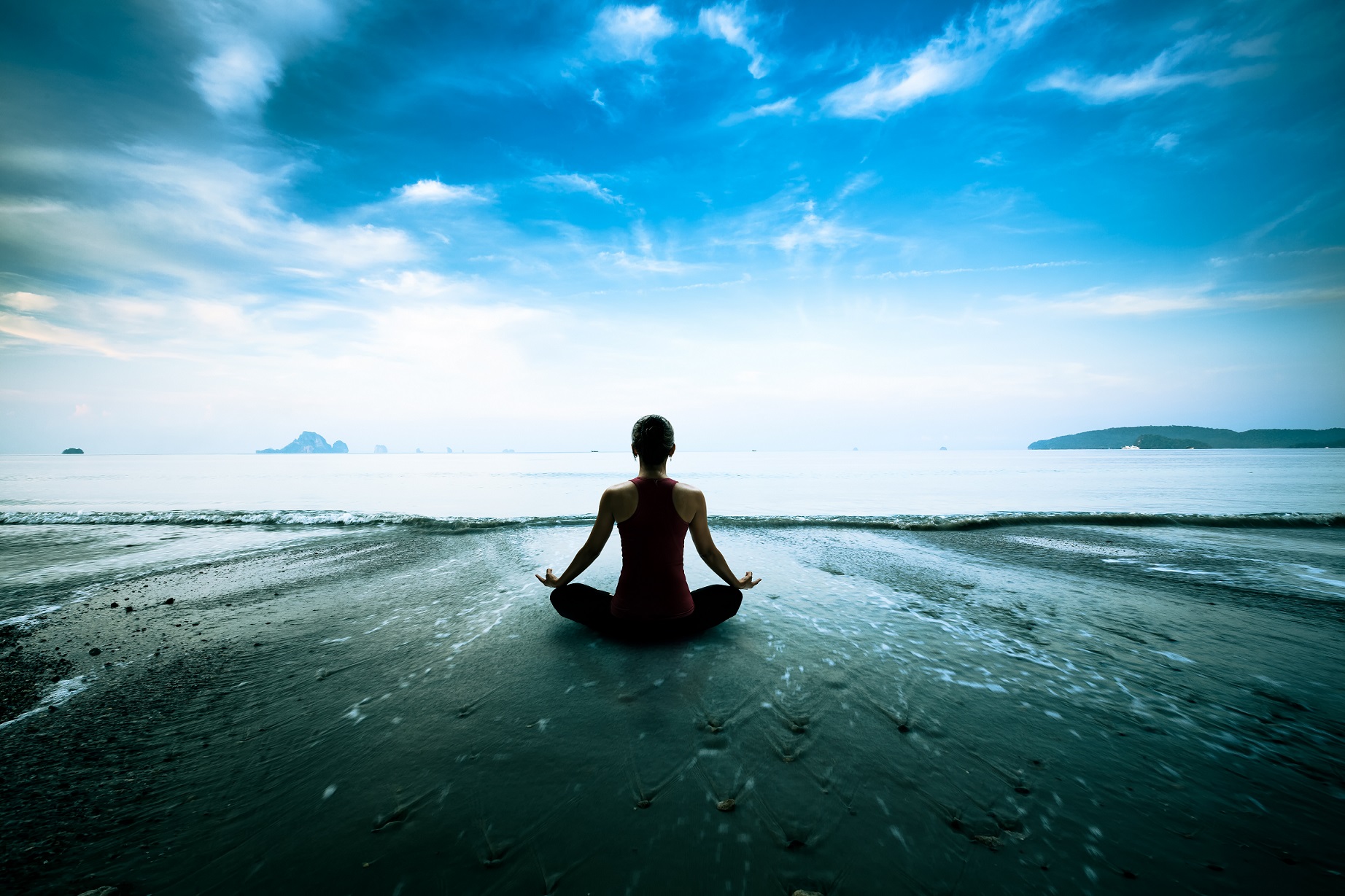 Des études avaient déjà montré que la méditation agit sur le cerveau. Désormais, il semble qu'elle agisse également sur l'épigénome. © Patrick Foto, Shutterstock