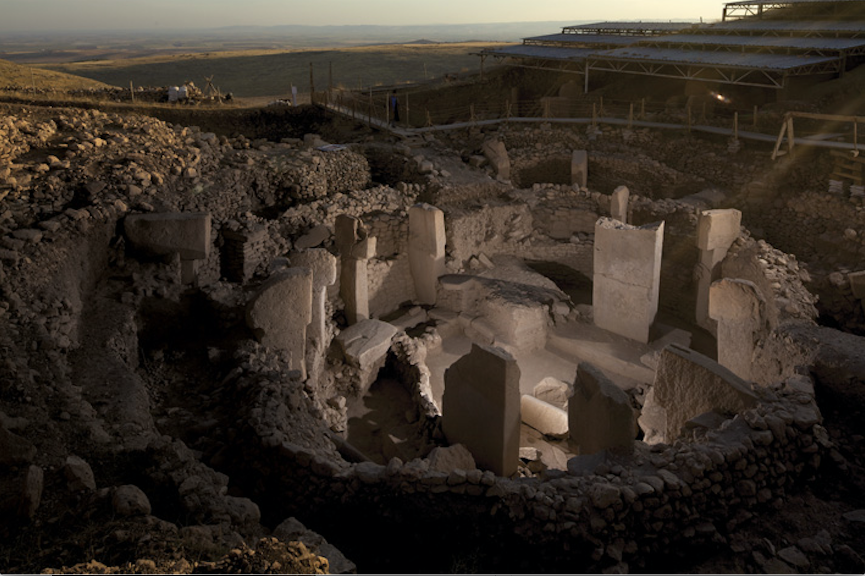 Dans le sud-est de la Turquie, les bâtiments sur le site de Göbekli Tepe ont plus de 11.000 ans. © Vincent J. Musi