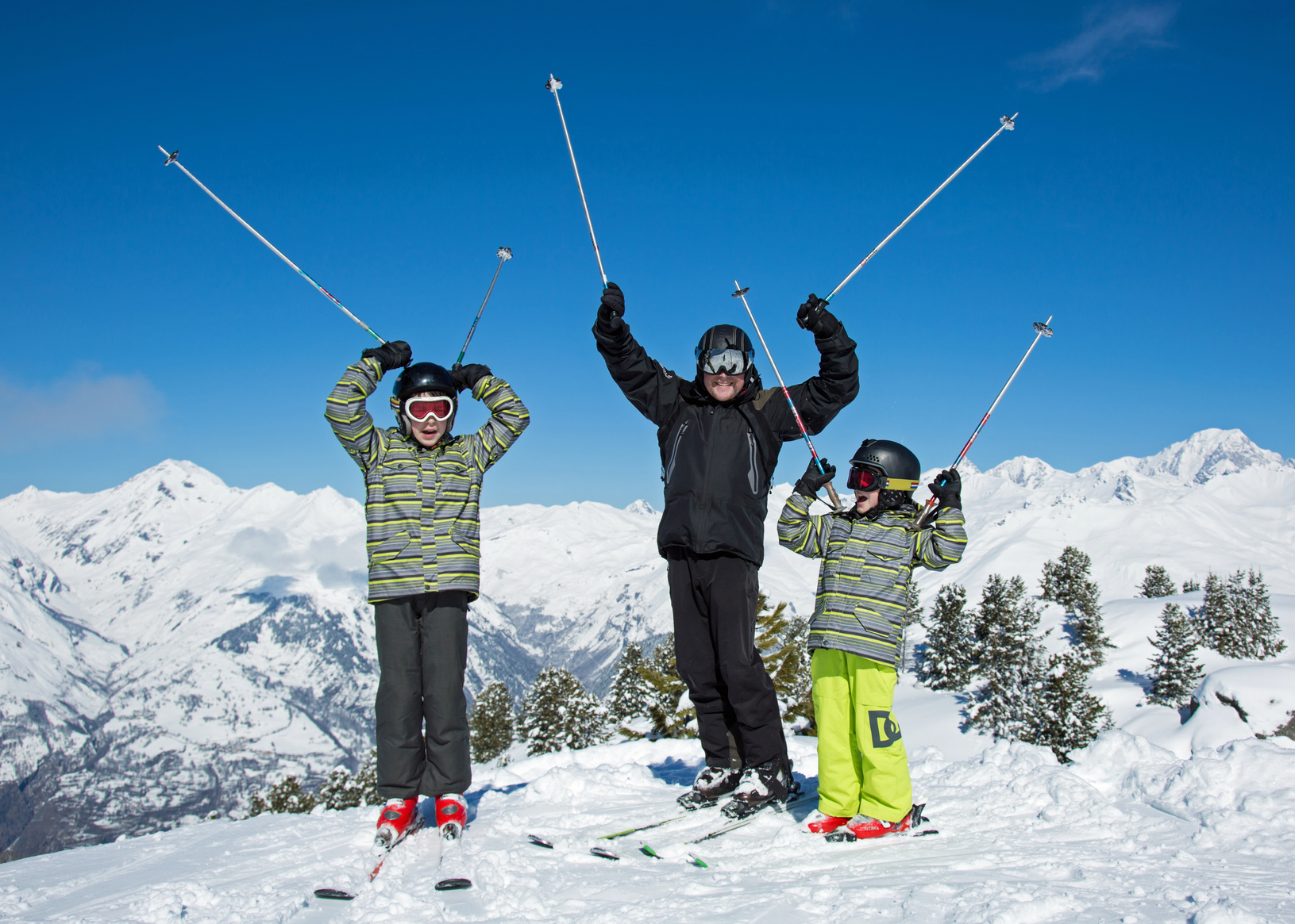 Terroirs alpins et méditerranéens se mêlent dans les stations de ski des Alpes du Sud. © ChantalS, fotolia