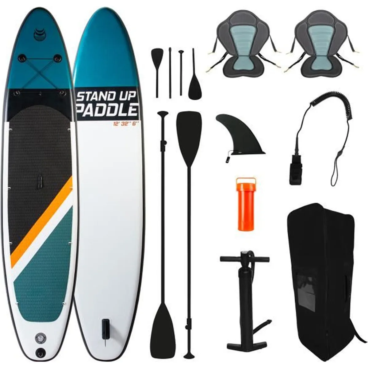 Bon plan : le paddle gonflable TWO © Cdiscount