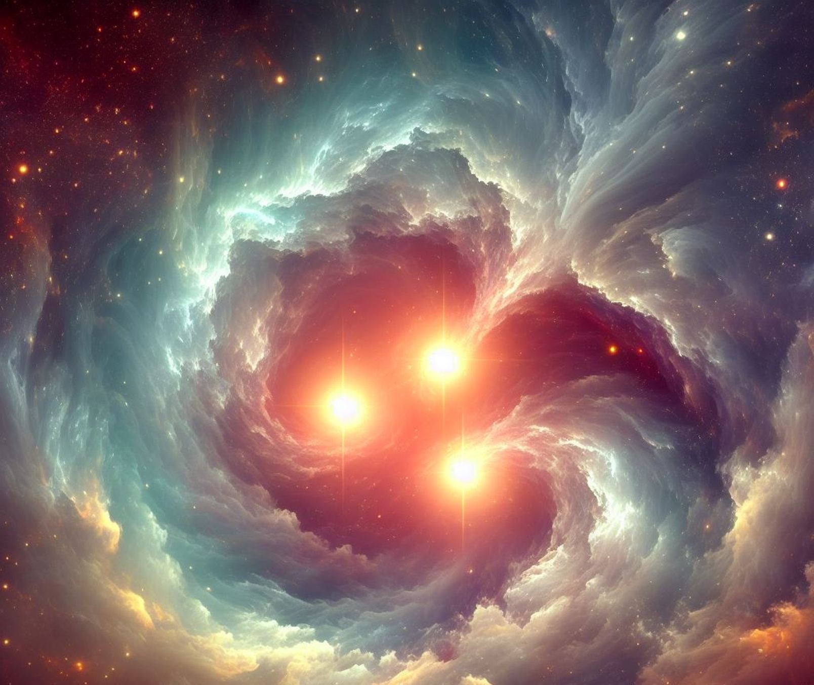 Une vue des étoiles mystérieuses par l'IA DALL-E. © 2023 Microsoft Corporation