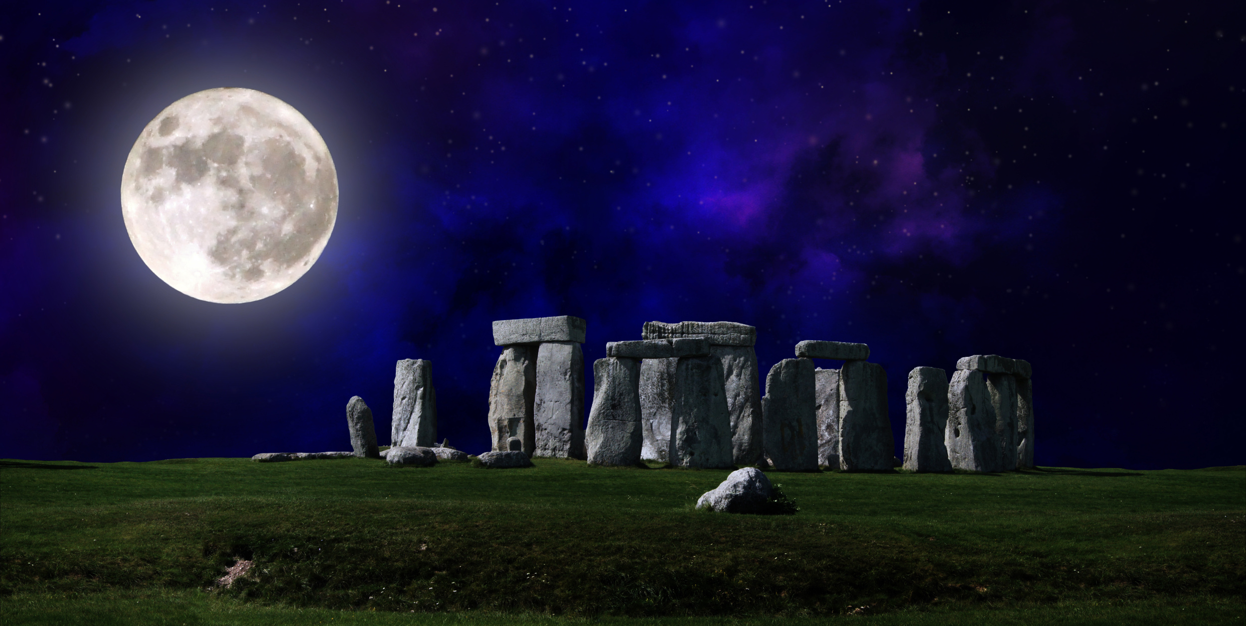 Des chercheurs vont profiter d’un « major lunar standstill » pour étudier le lien potentiel entre Stonehenge et notre Lune. © santia3, Adobe Stock
