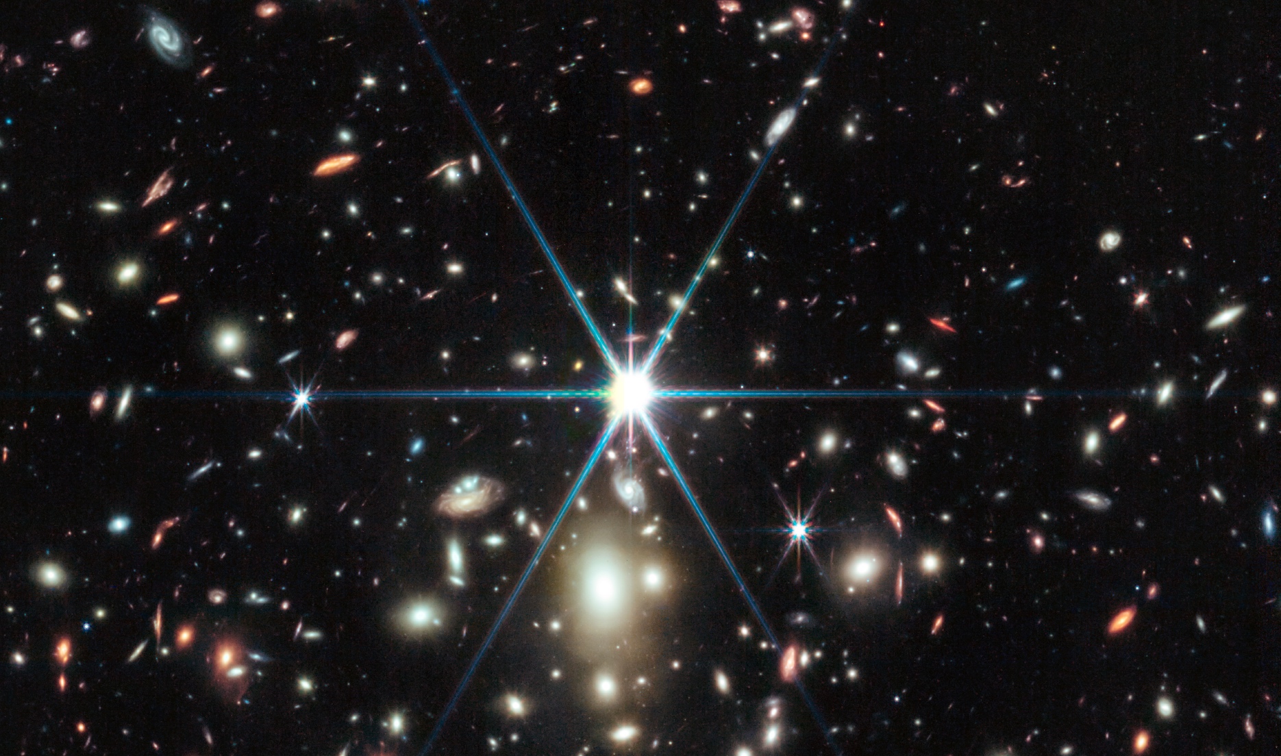 L'étoile Earendel. © Sciences : Nasa, ESA, Brian Welch (JHU), Dan Coe (STScI), traitement de l'image : Nasa, ESA, Alyssa Pagan (STScI)