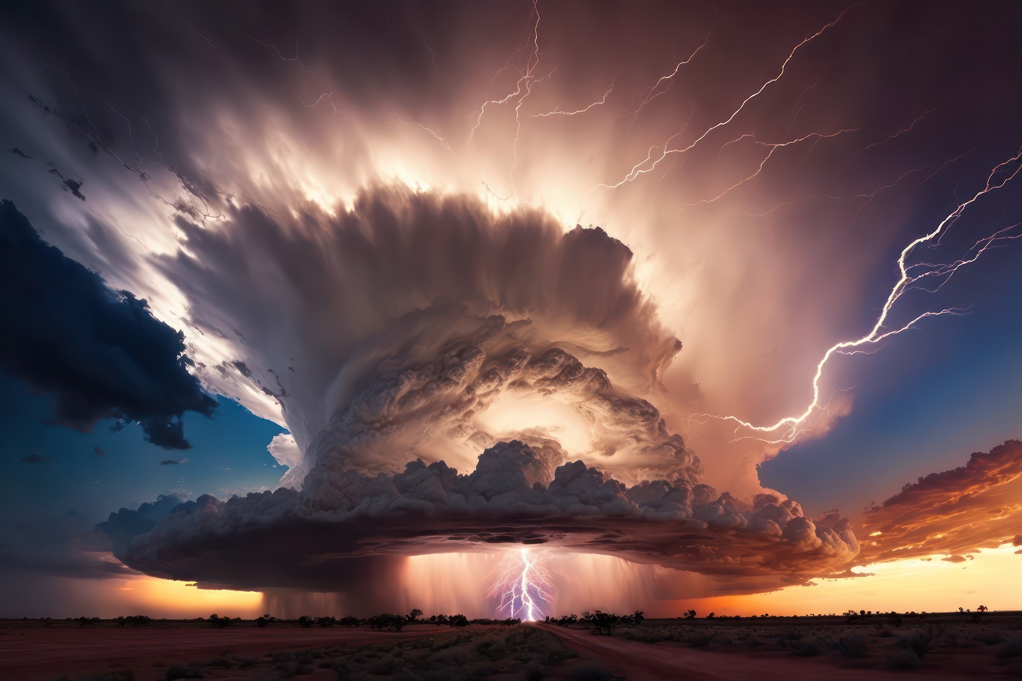L'étude américaine estime que les supercellules, les orages les plus violents du monde, vont gagner en puissance et en fréquence avec le réchauffement climatique. © logoboom, Adobe Stock