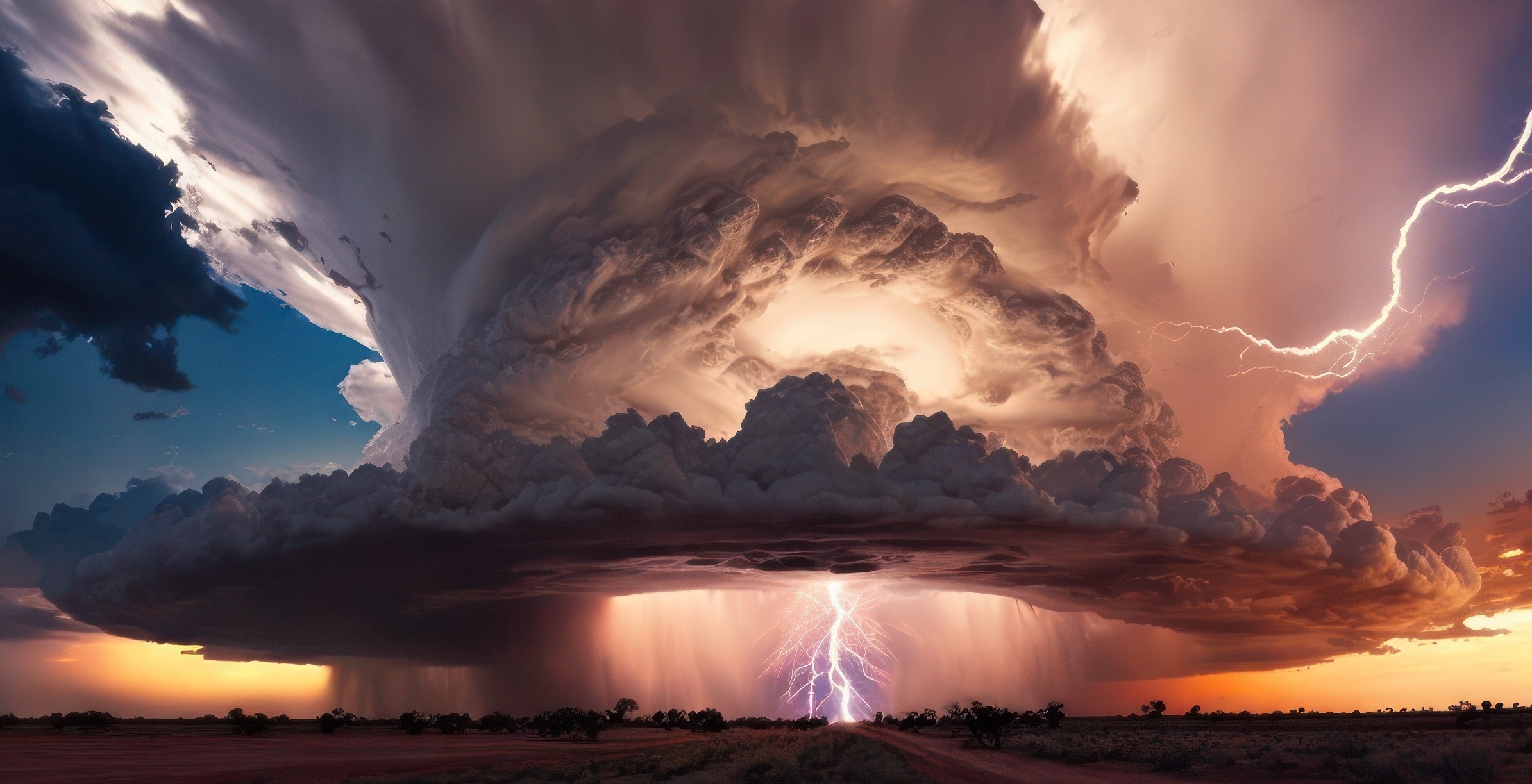 Une supercellule orageuse. © logoboom, Adobe Stock