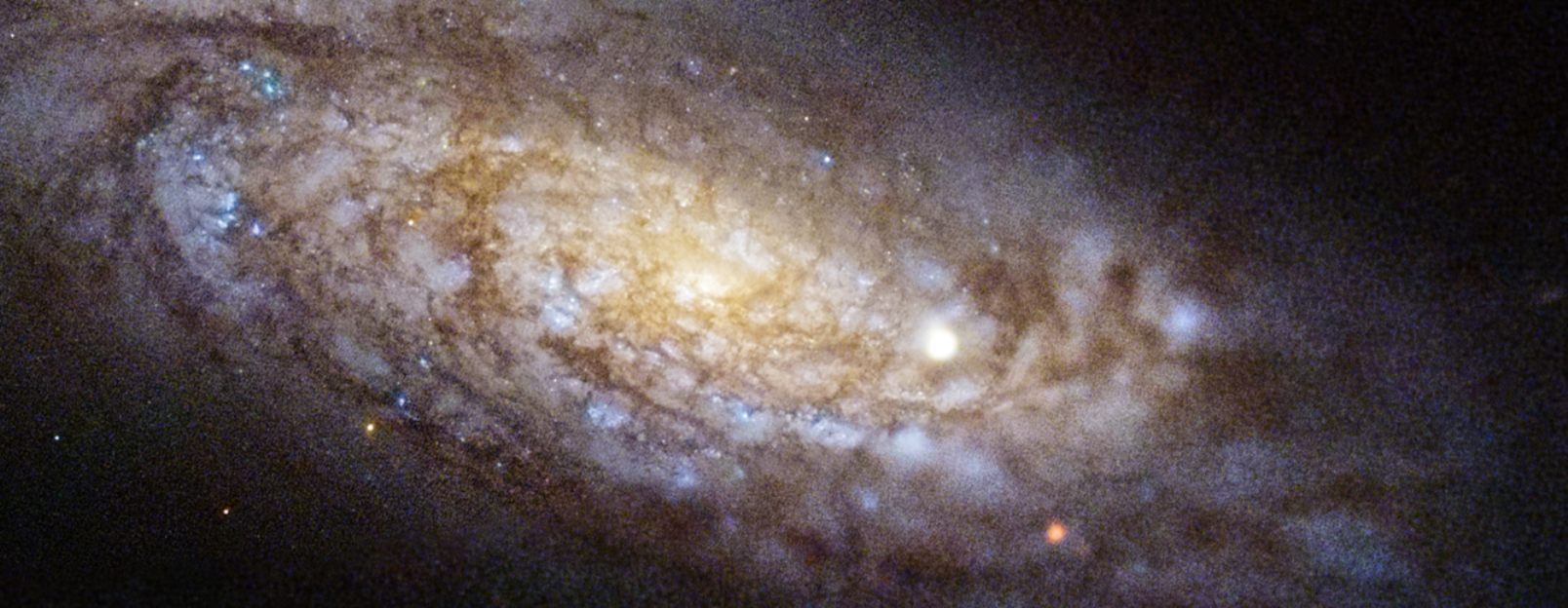 NGC 4567 et NGC 4568 (surnommé les Galaxies du papillon ou des Jumeaux siamois) sont un ensemble de galaxies spirales non barrées découvertes par William Herschel en 1784. Ils font partie de l’Amas de galaxies de la Vierge. SN 2020fqv, était visible dans NGC 4568. ©  Nasa, ESA, Ryan Foley (UC Santa Cruz), Joseph DePasquale (STScI)