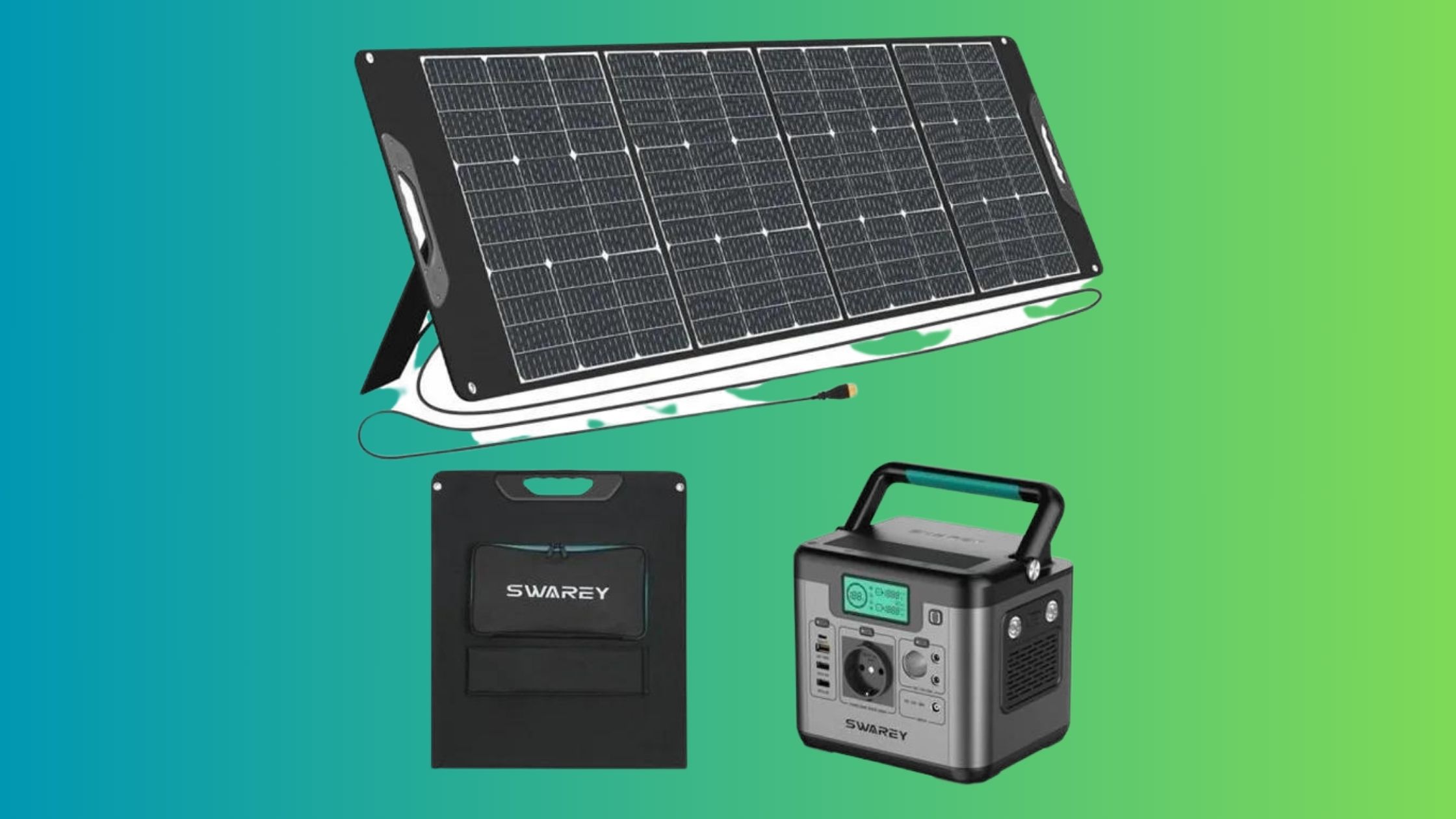 Profitez d'une incroyable remise sur le kit générateur électrique SWAREY : une solution d’énergie portable et écologique