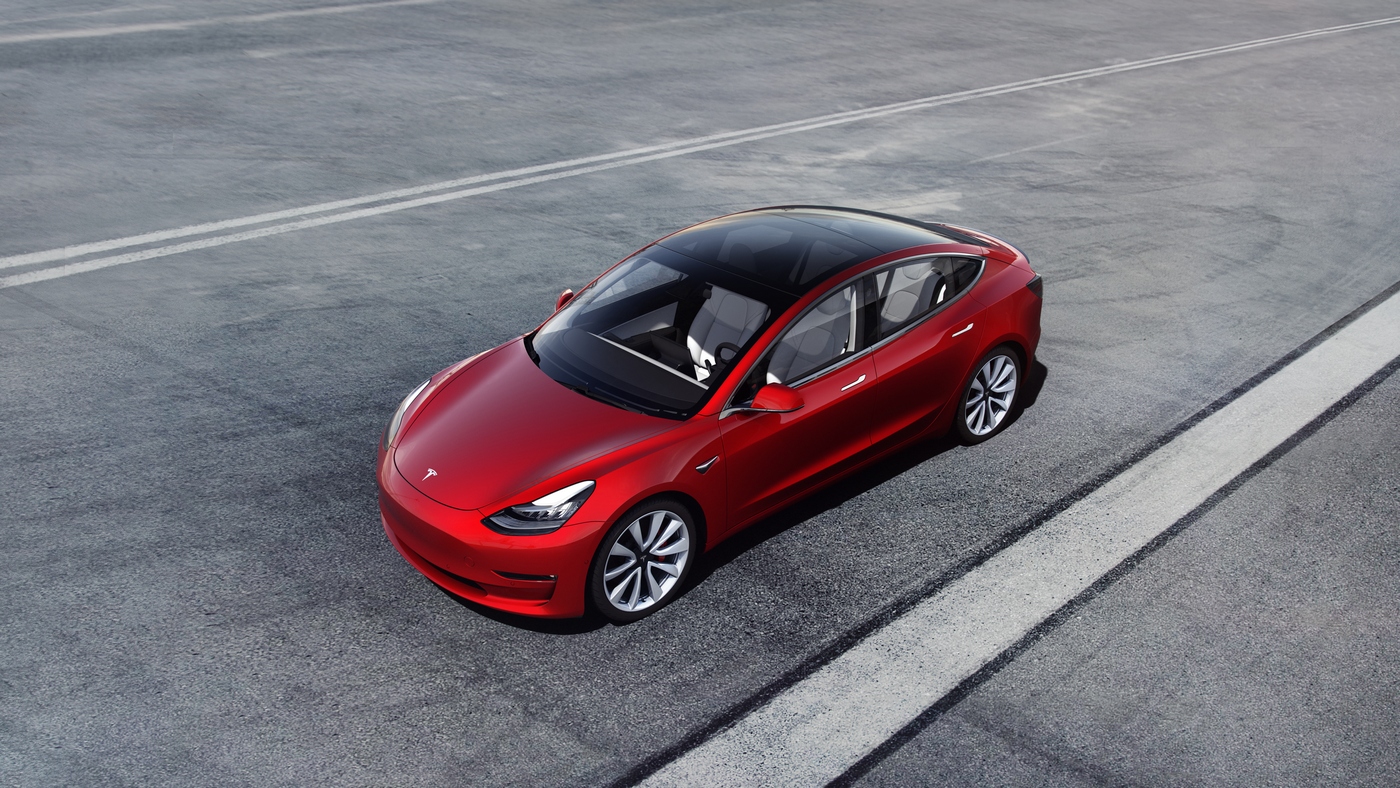 Avec une pompe à chaleur, la Tesla Model 3 pourrait gagner en autonomie par temps froid. © Tesla